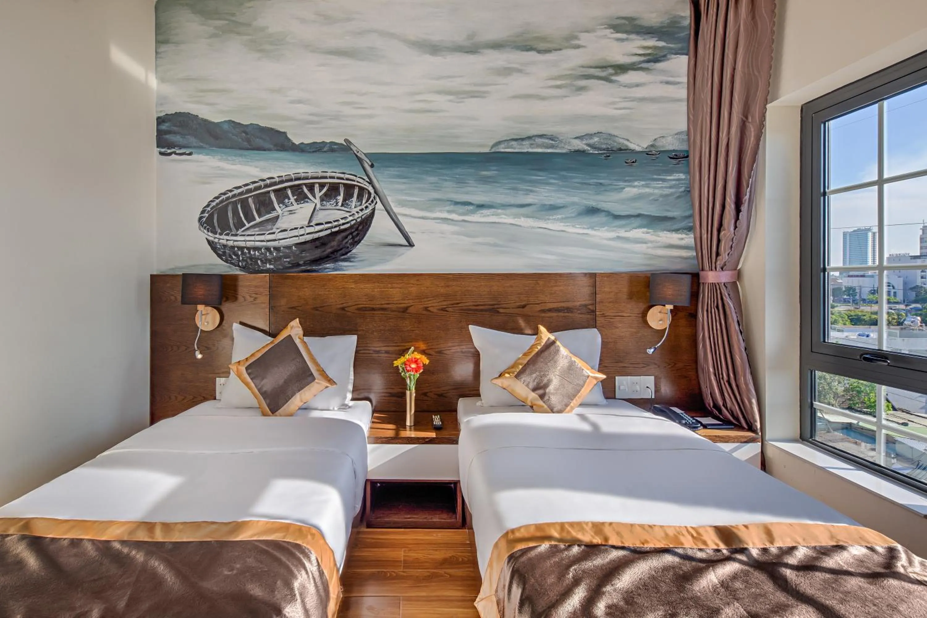 Bedroom, Bed in Danang Capsule Hotel & Rooftop Bar