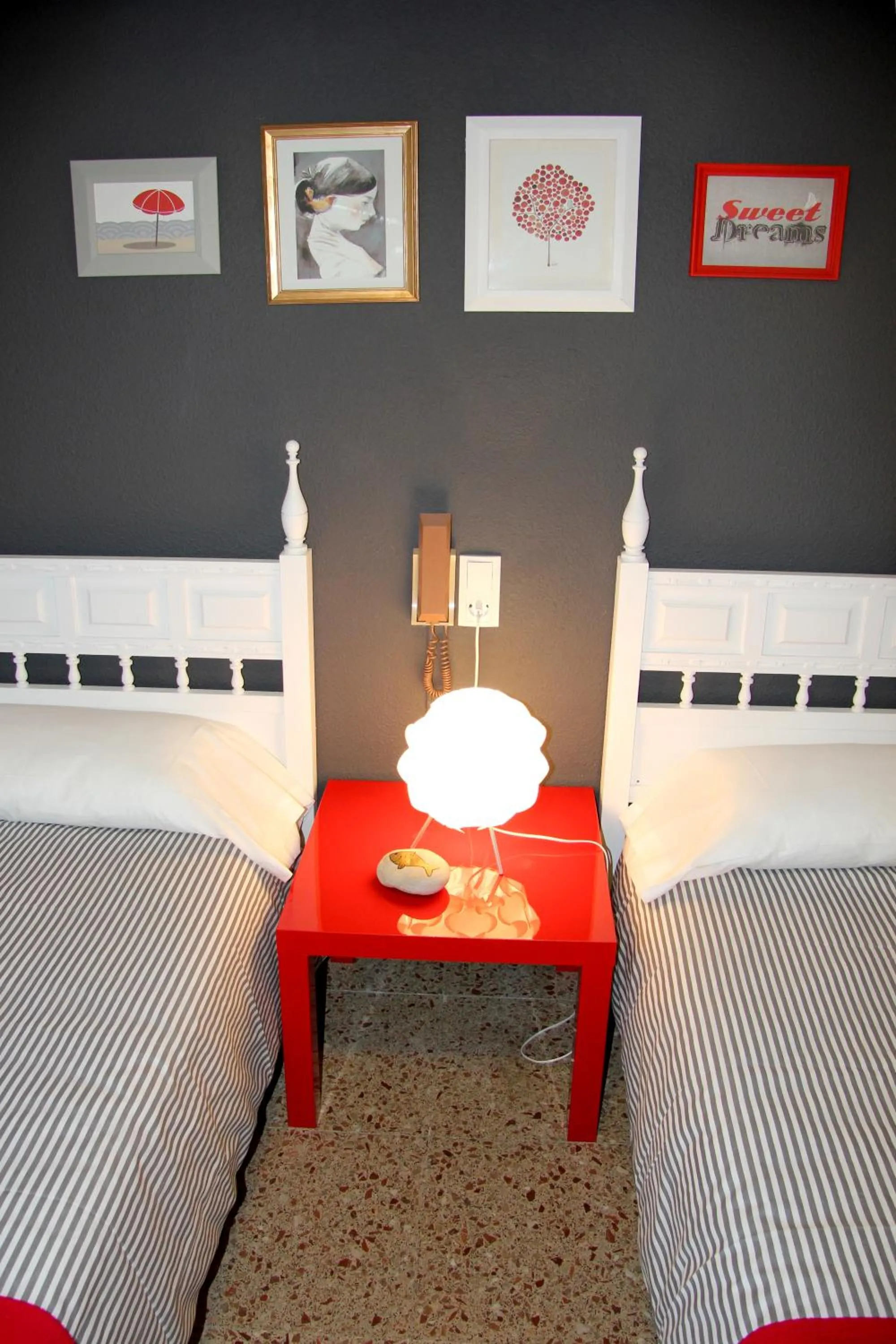 Bed in Hotel Bosquemar