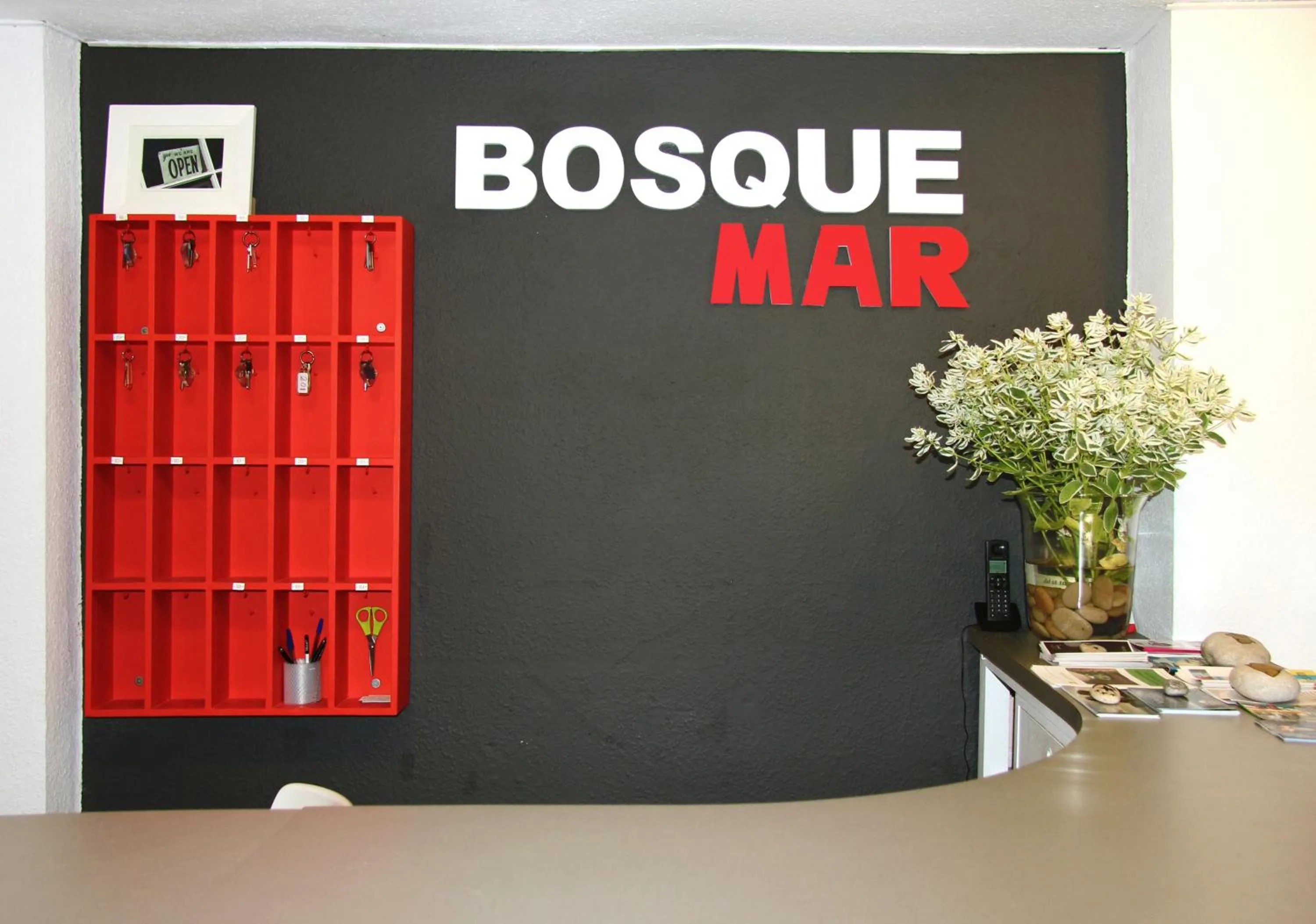 Lobby or reception in Hotel Bosquemar