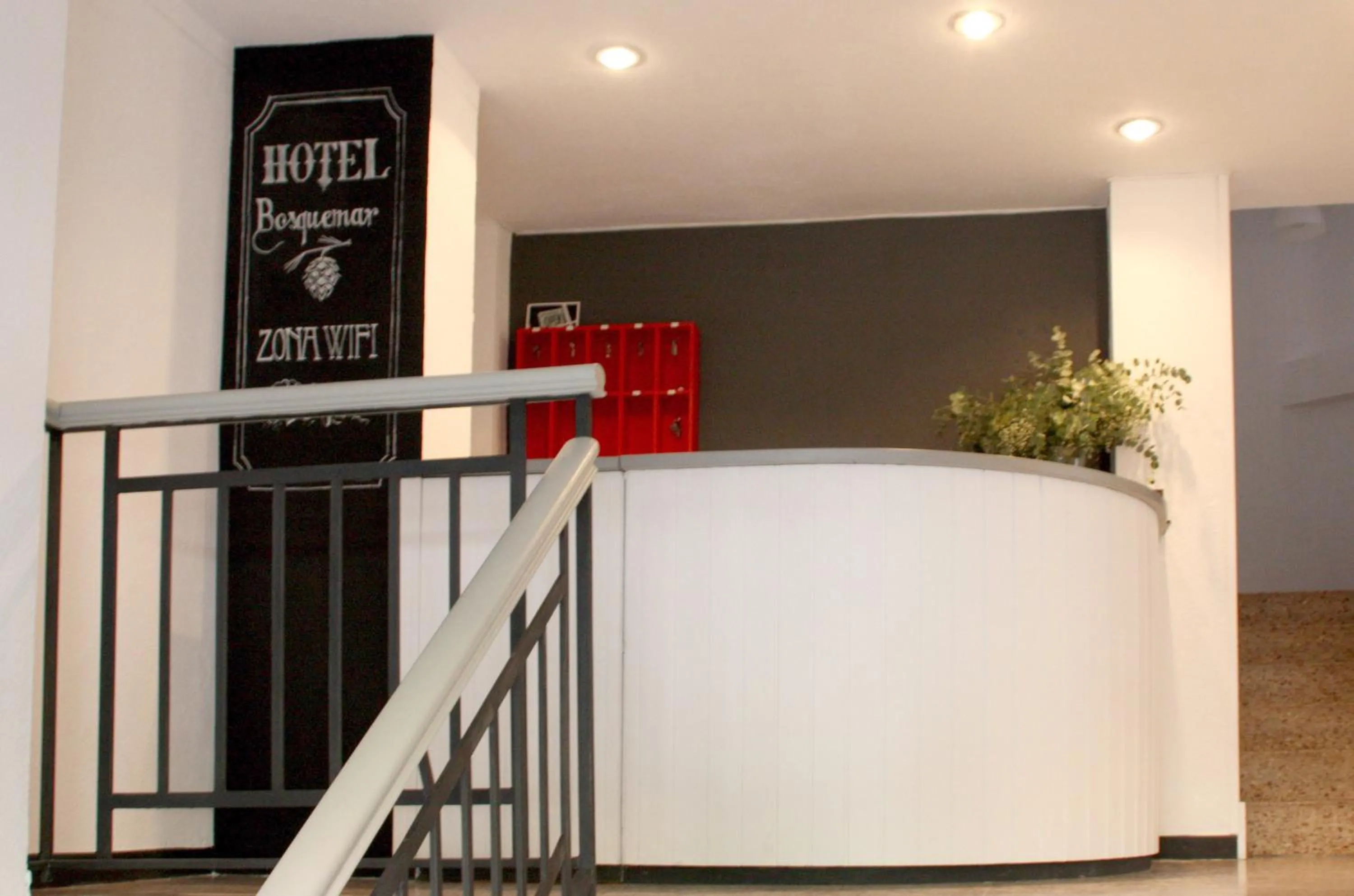 Lobby or reception in Hotel Bosquemar