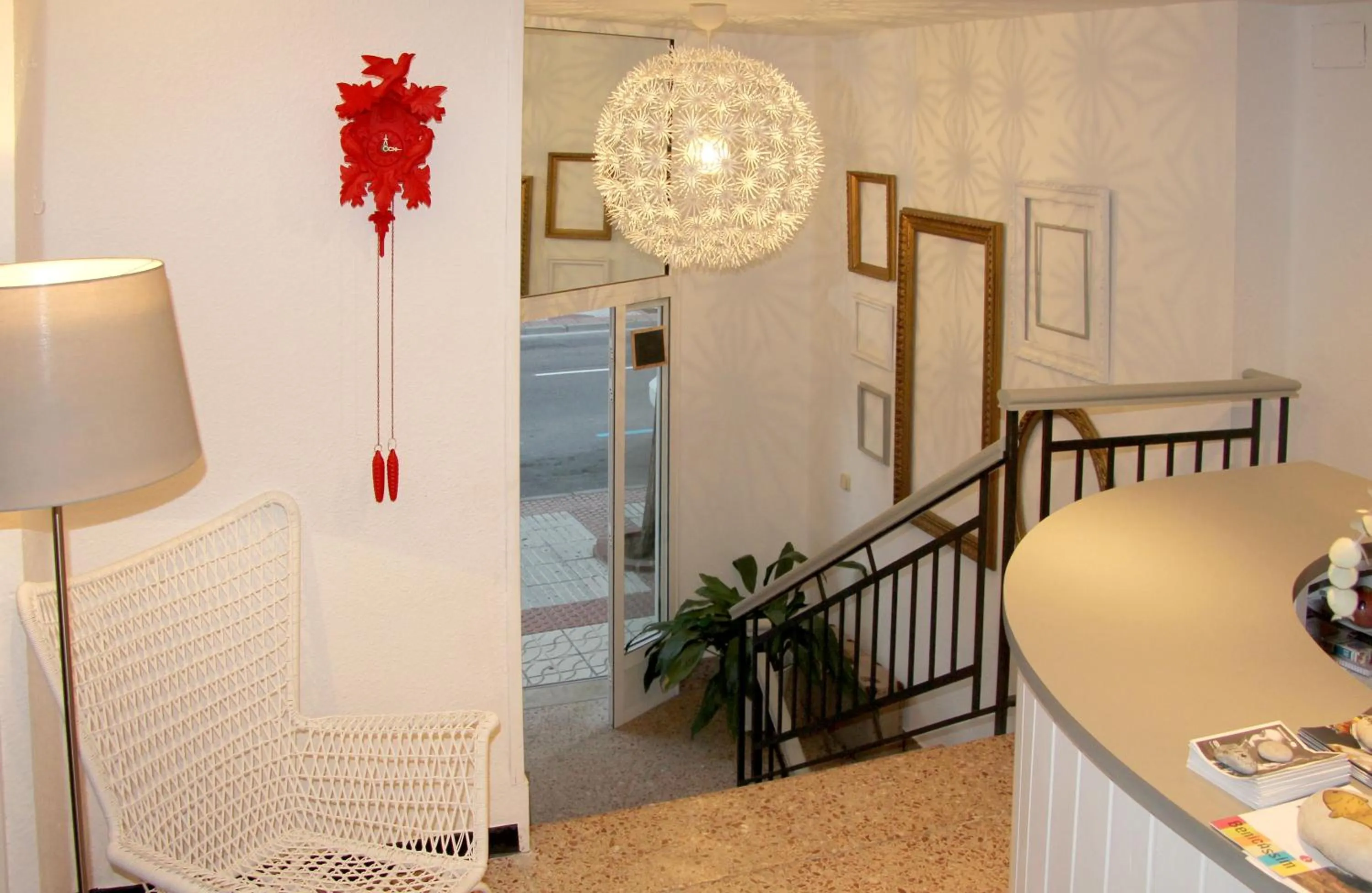 Lobby or reception, Bed in Hotel Bosquemar