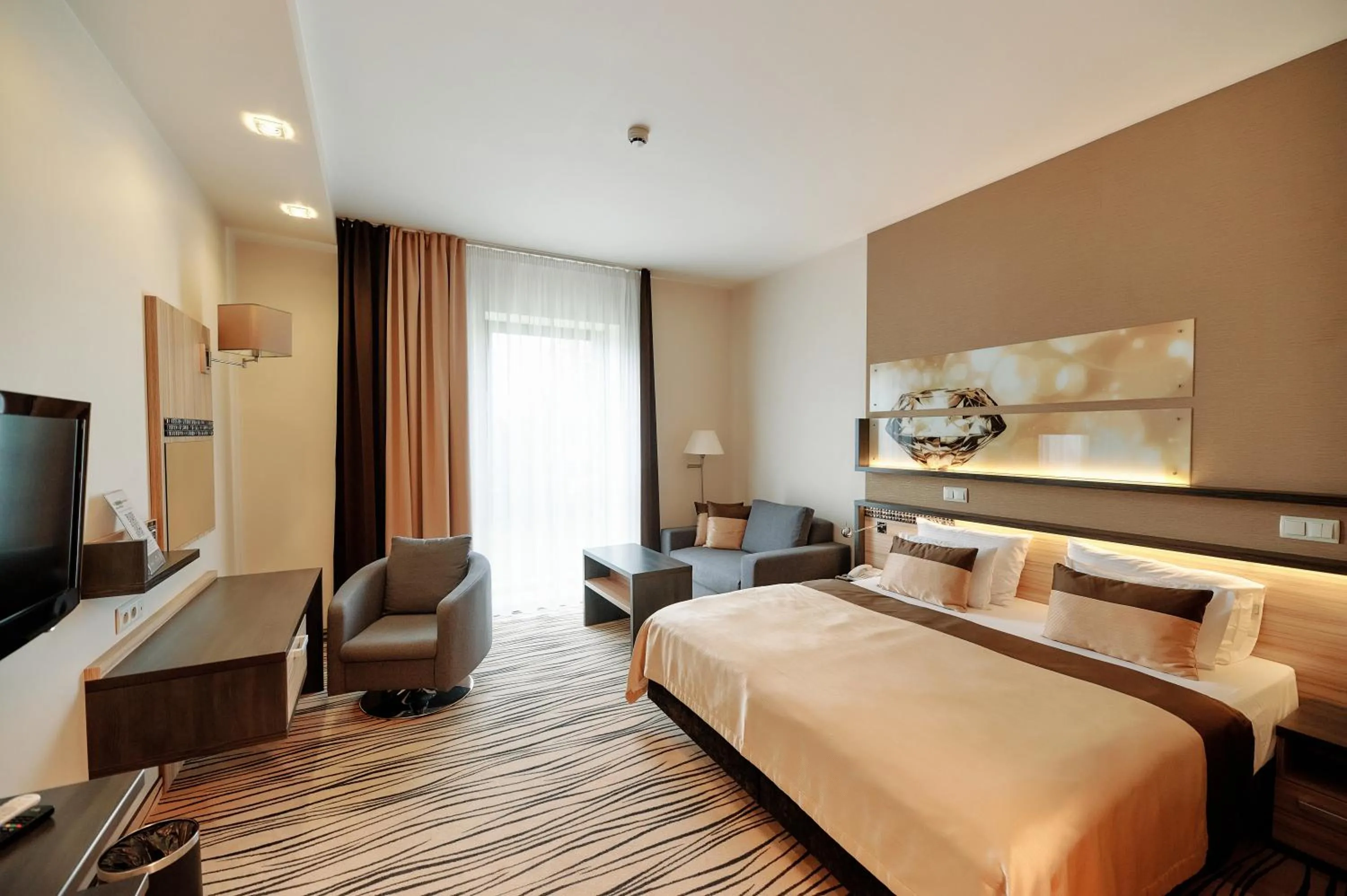 Bed in Blue Diamond Hotel Active SPA