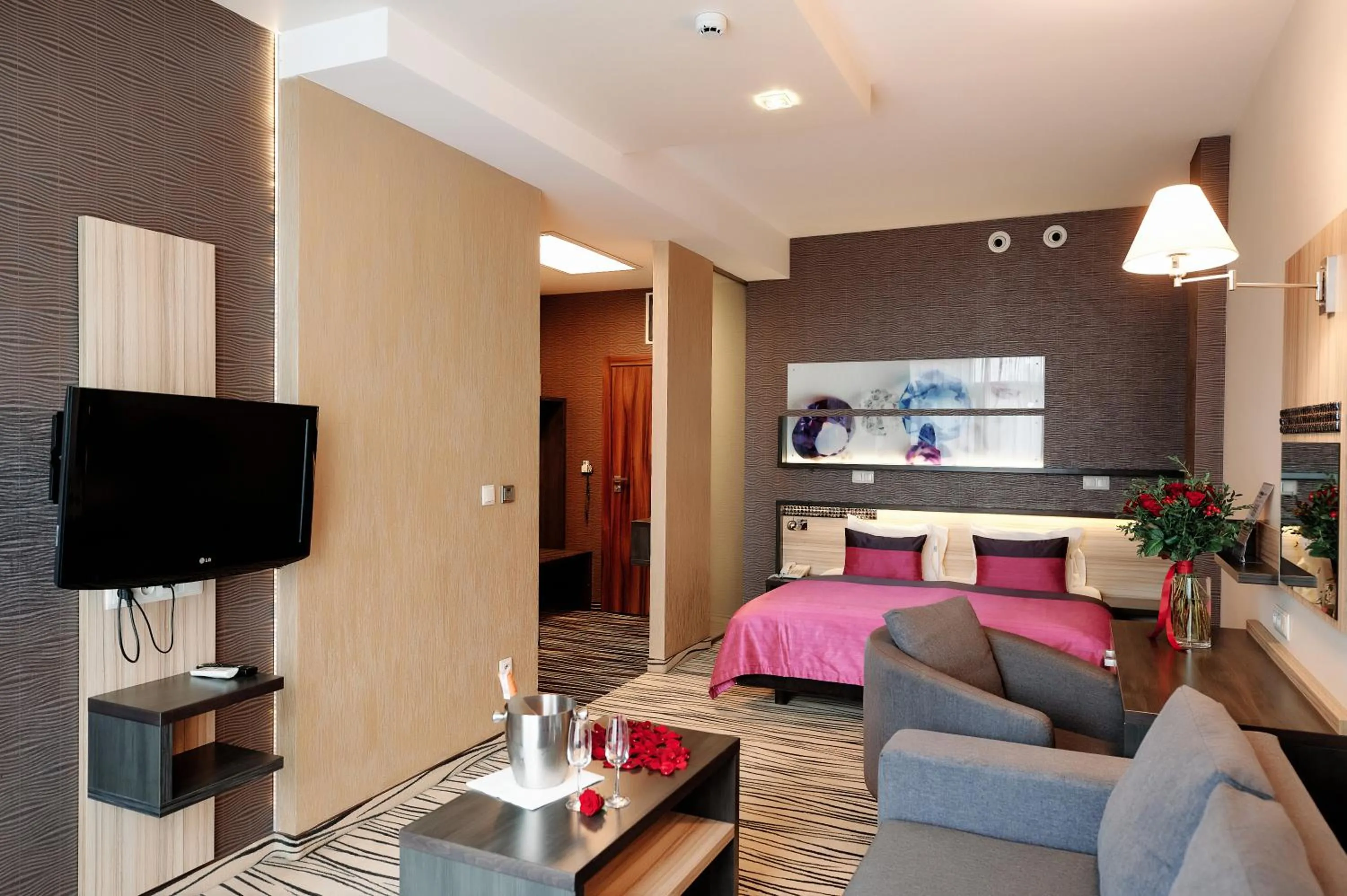 Bed in Blue Diamond Hotel Active SPA