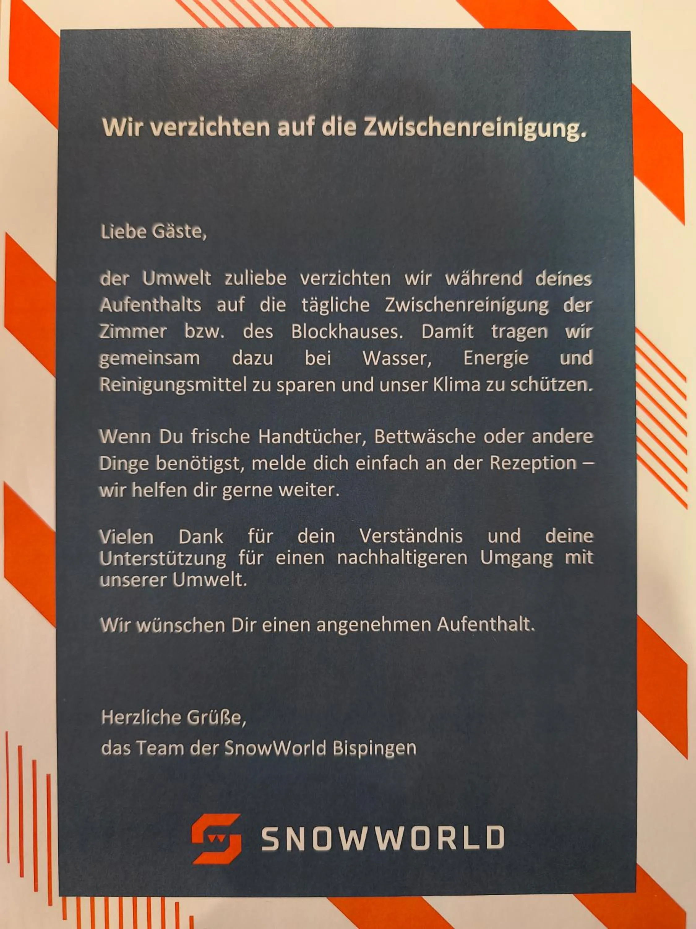 Area and facilities in Alpine Hotel