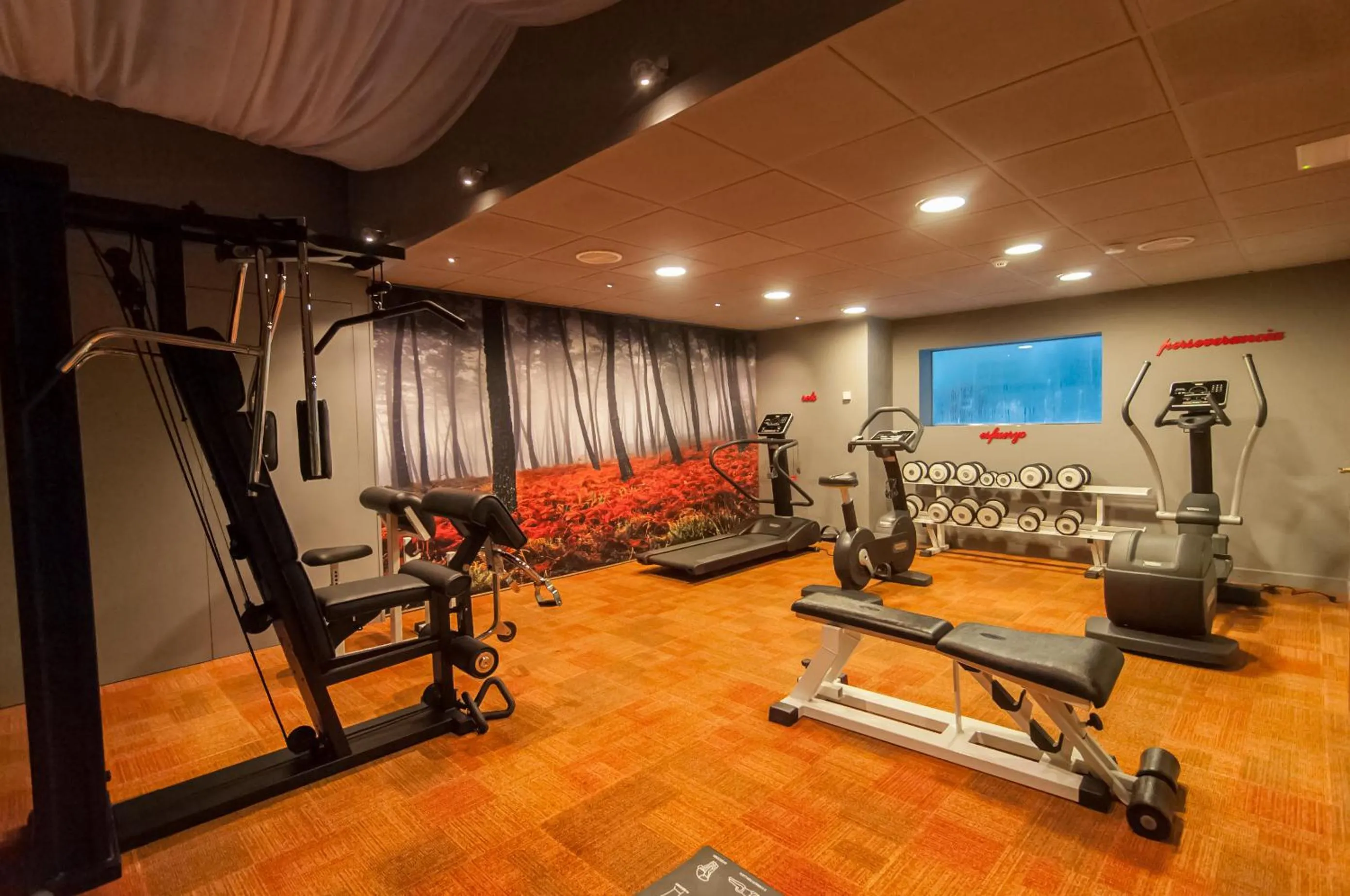 Fitness centre/facilities in Hotel Vilagaros