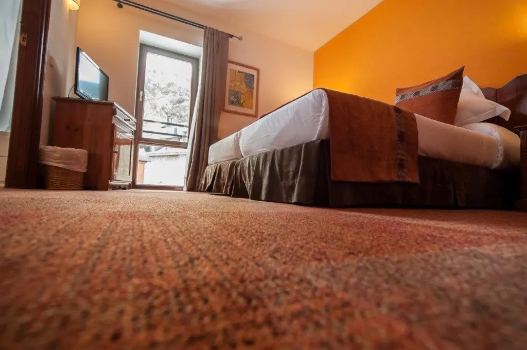 Bedroom, Bed in Hotel Vilagaros