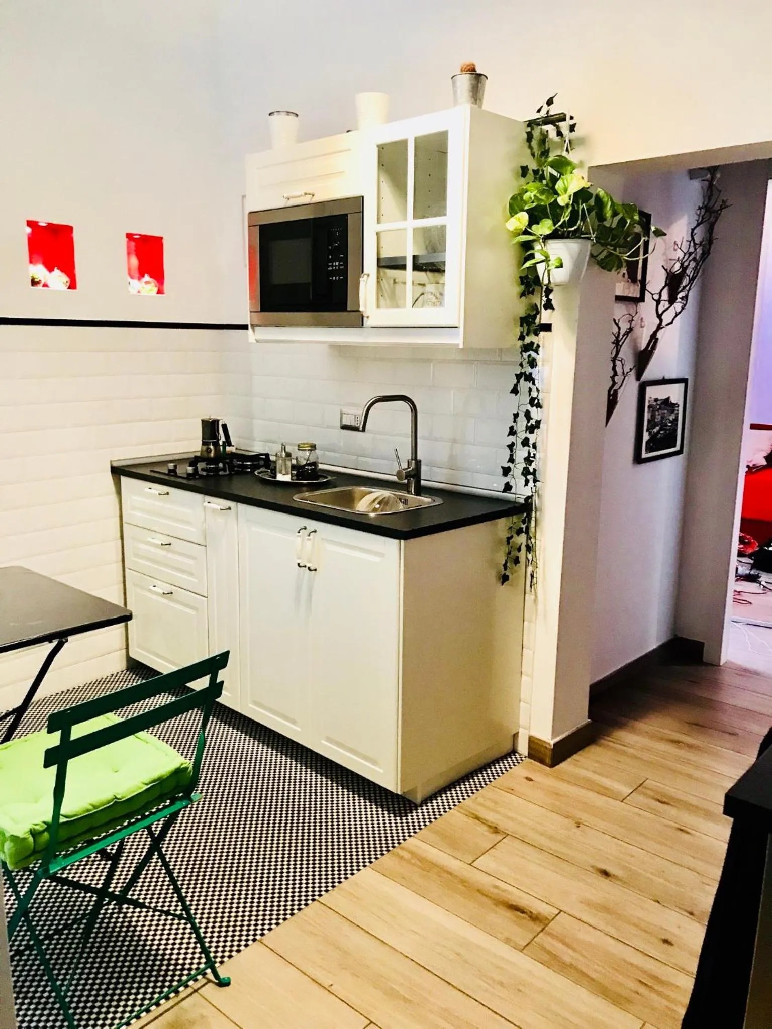 Communal kitchen in Arianiello Suite a due passi dal Cristo Velato