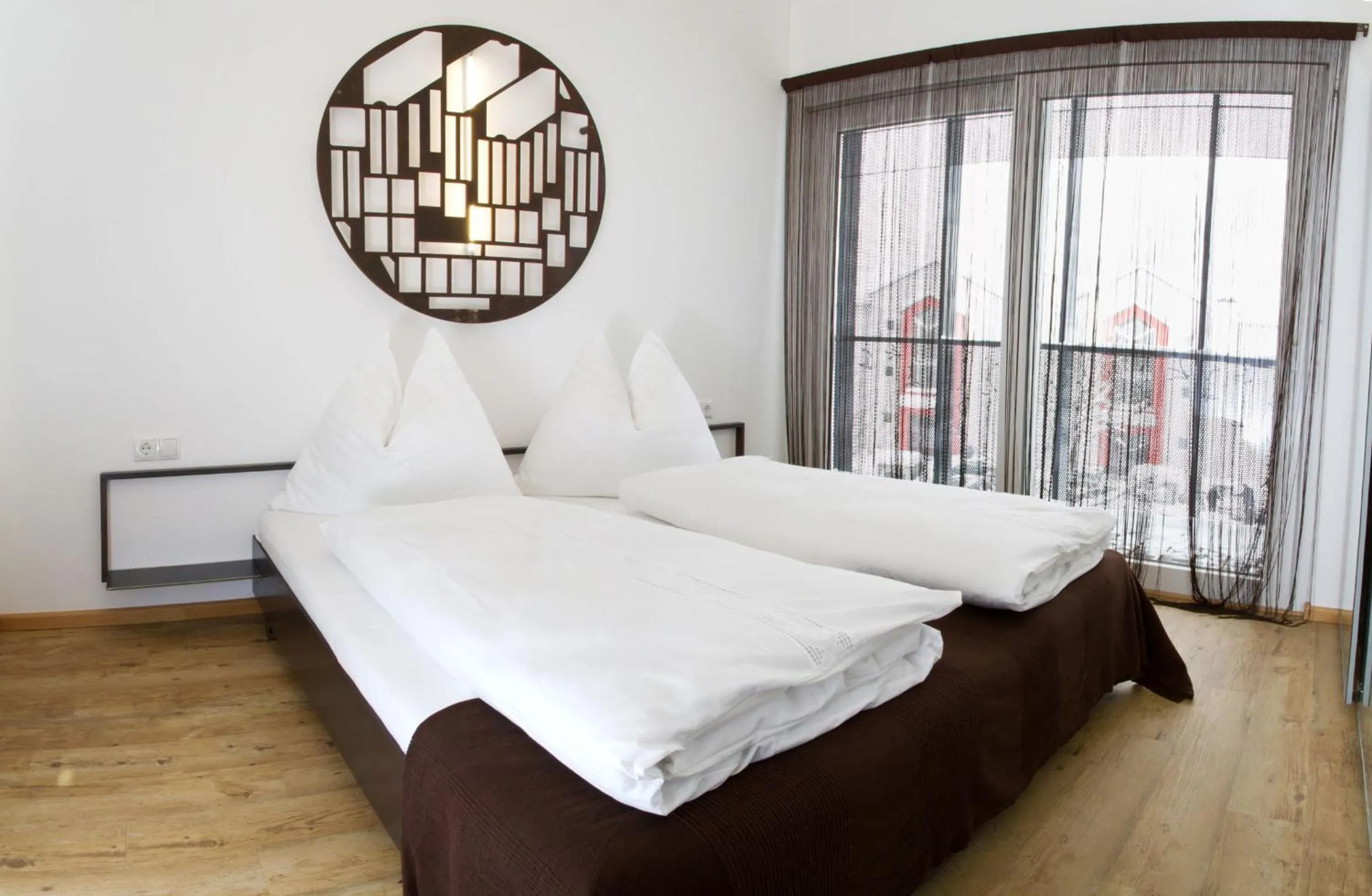 Photo of the whole room, Bed in Arnsteiner Apartments