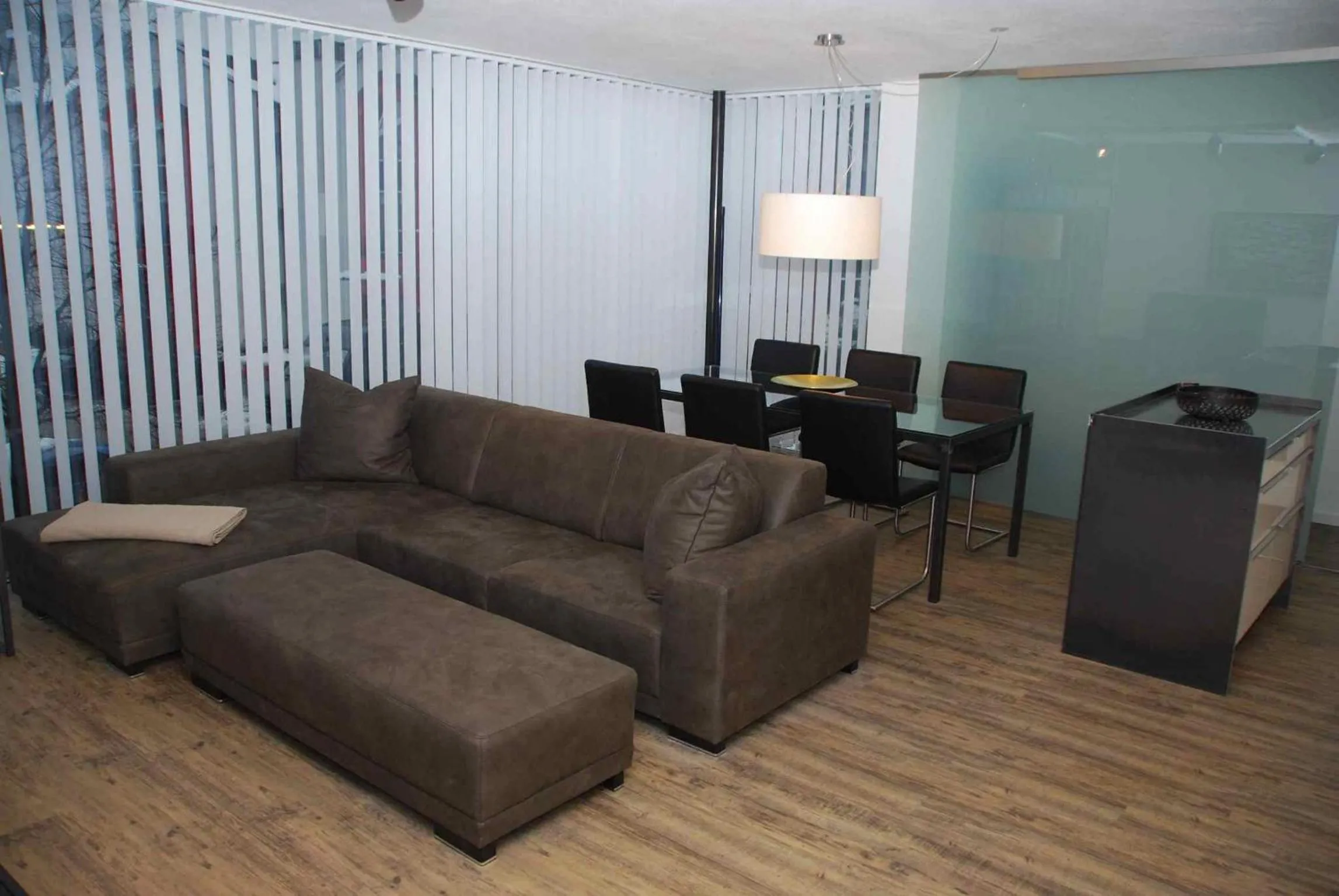 Living room in Arnsteiner Apartments
