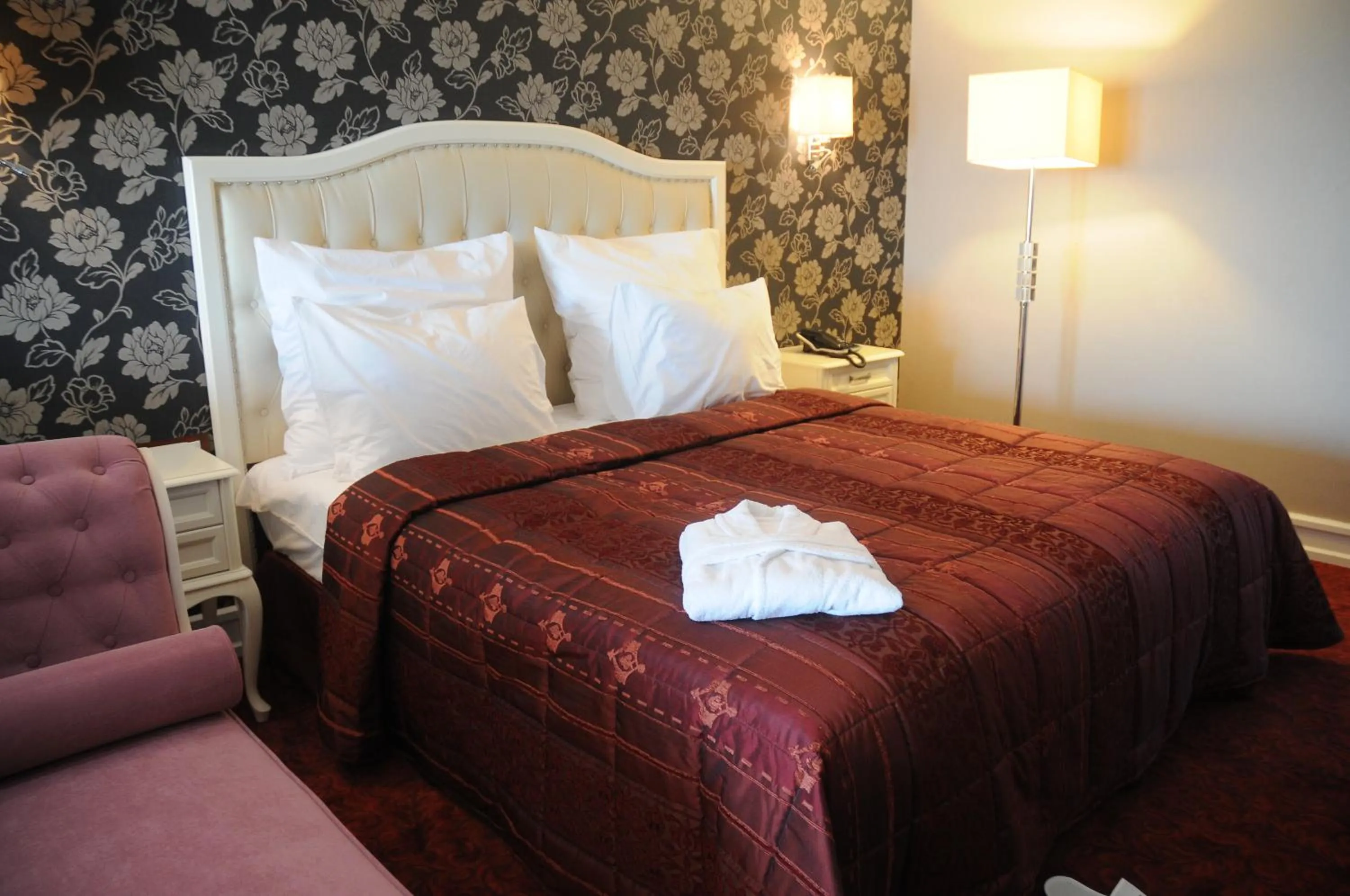 Decorative detail, Bed in Paradise Island Hotel