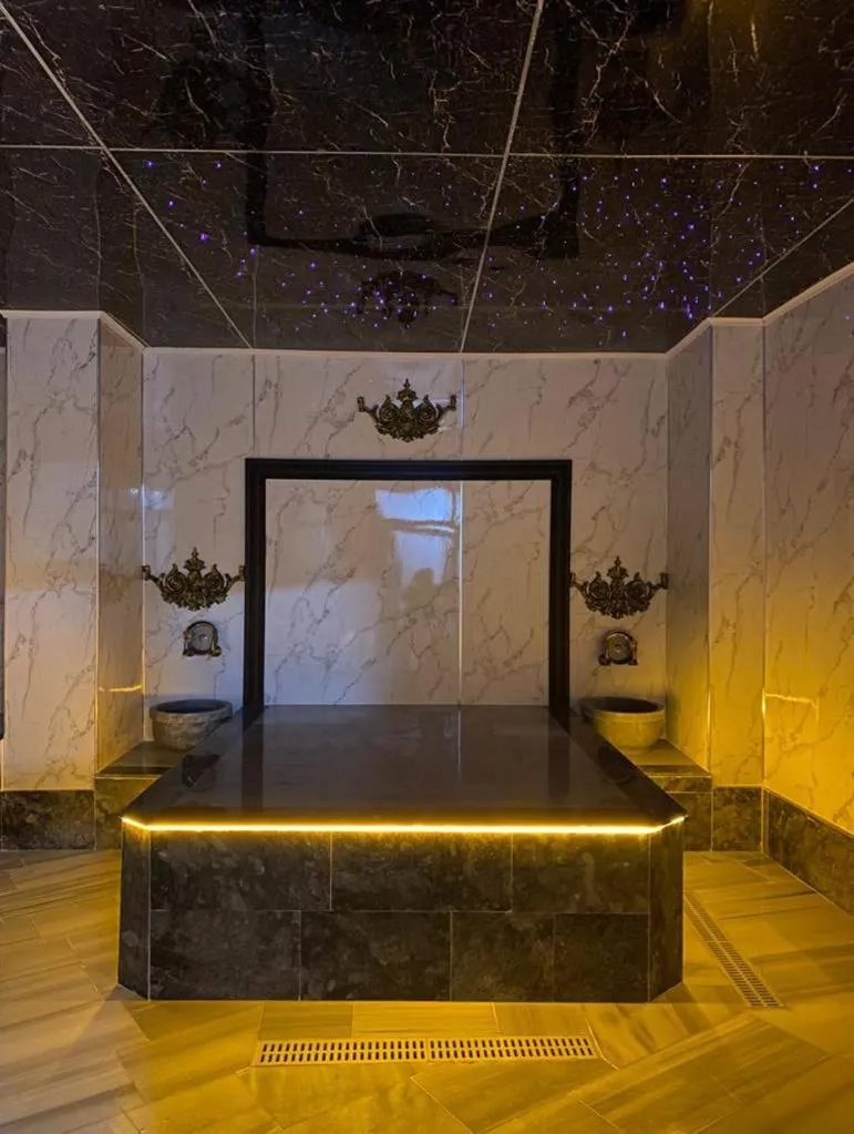 Steam room in Paradise Island Hotel