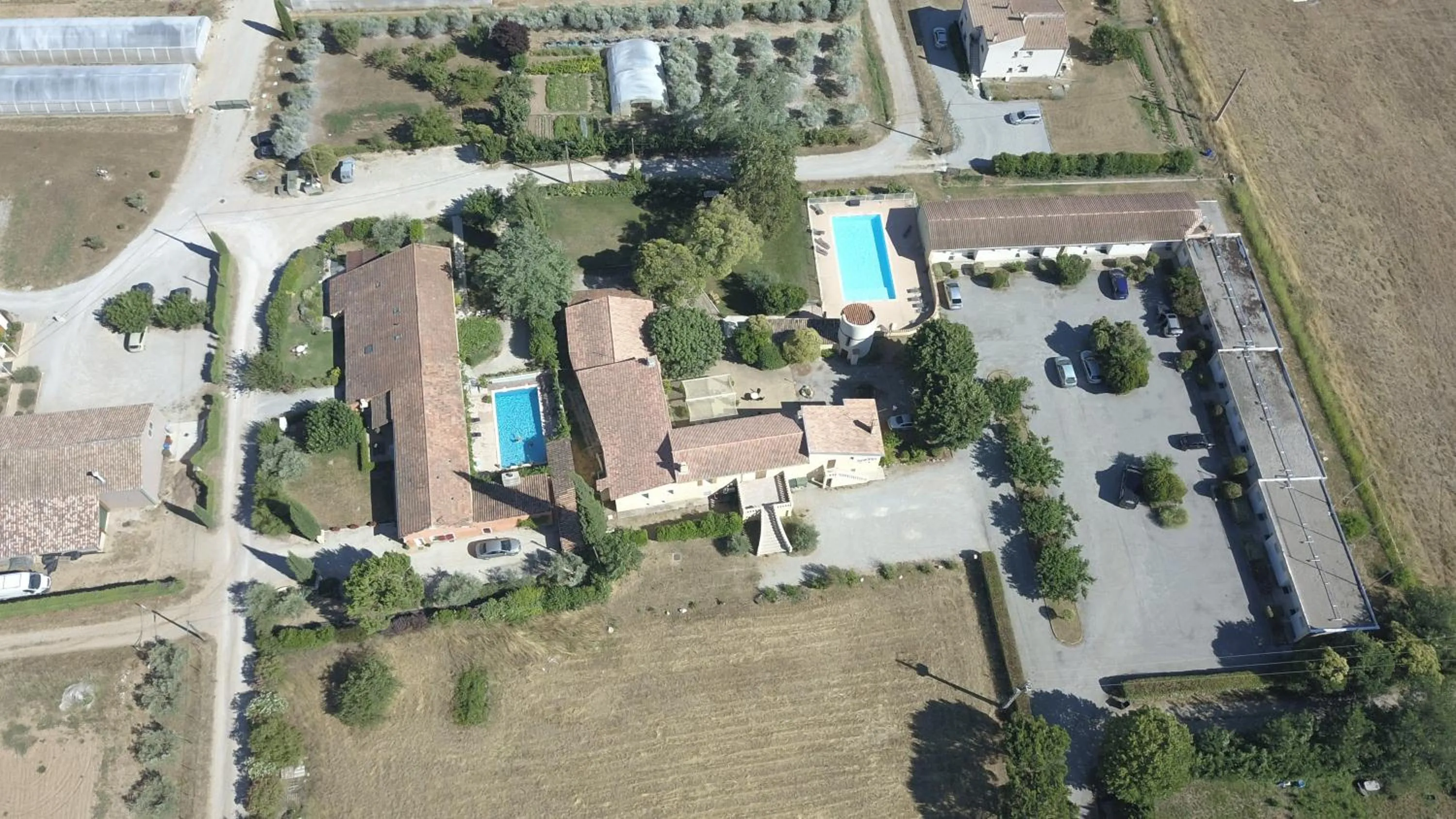 Property building in Le Mas des Quintrands Manosque - Motel de charme