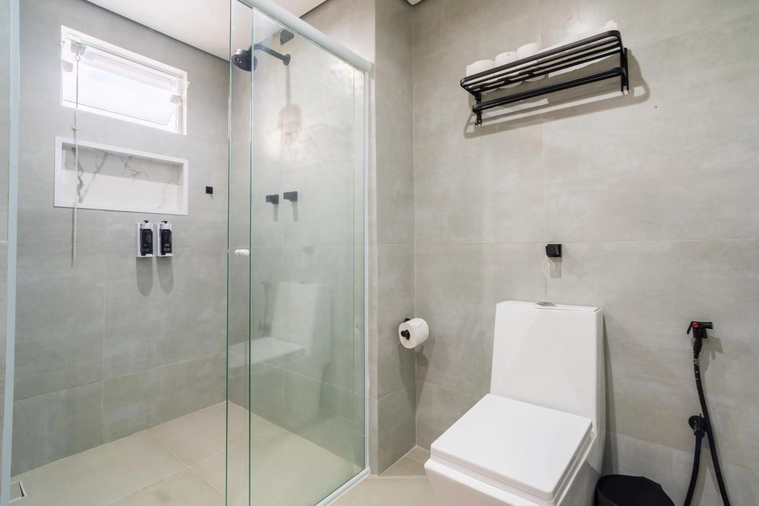 Shower in Pousada Villa del Sol