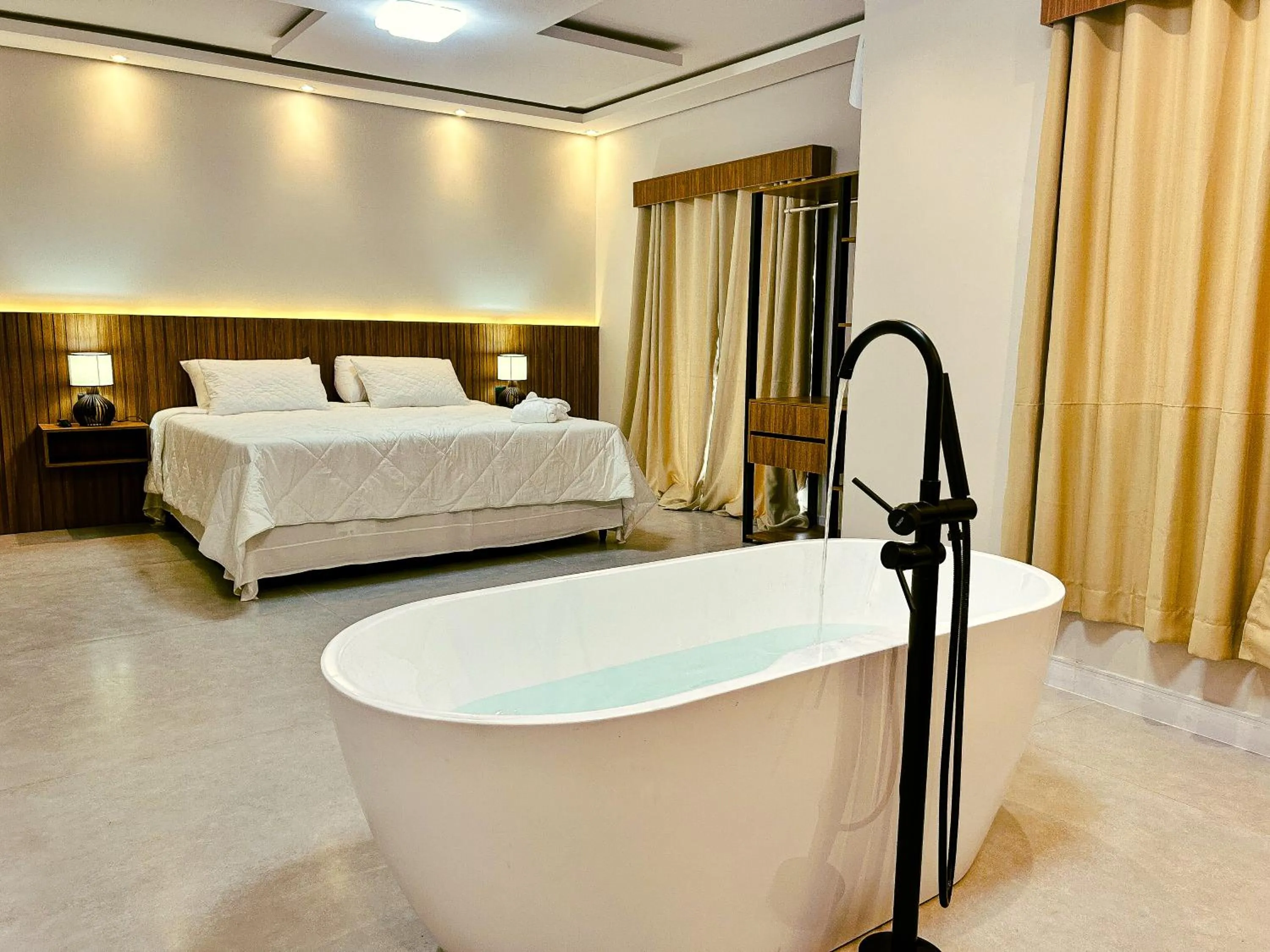 Photo of the whole room, Bed in Pousada Villa del Sol