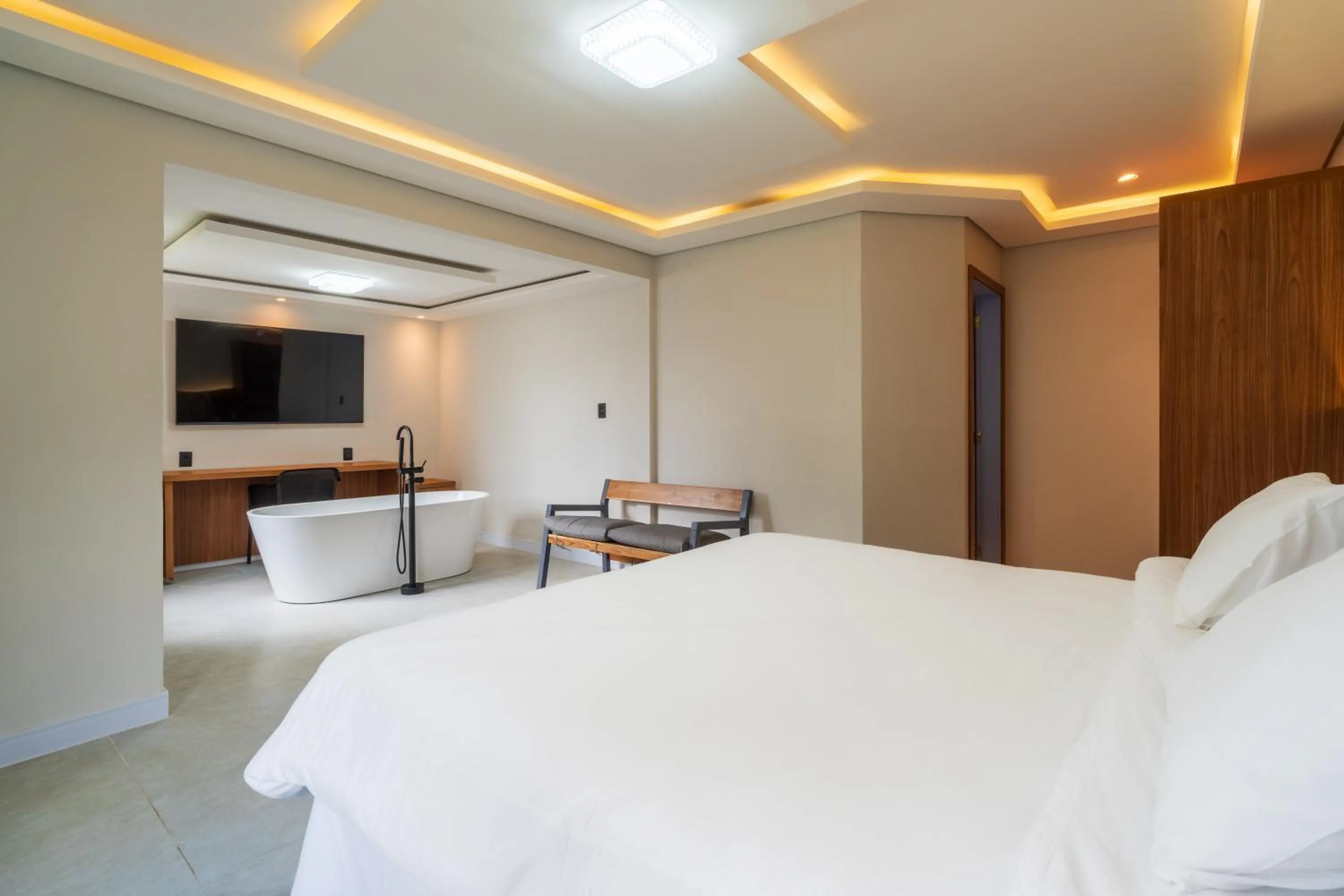 Photo of the whole room, Bed in Pousada Villa del Sol