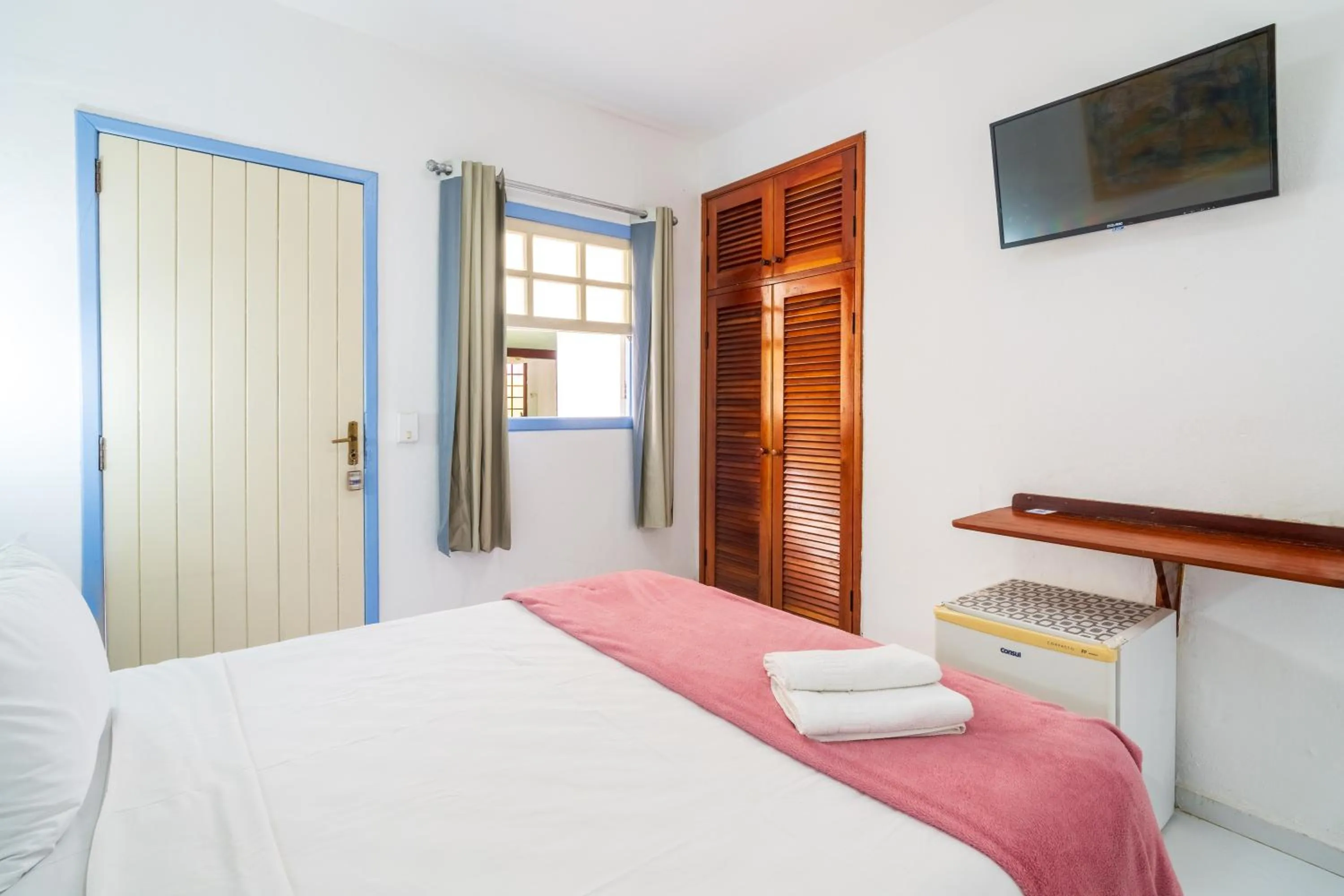 Bed in Pousada Villa del Sol