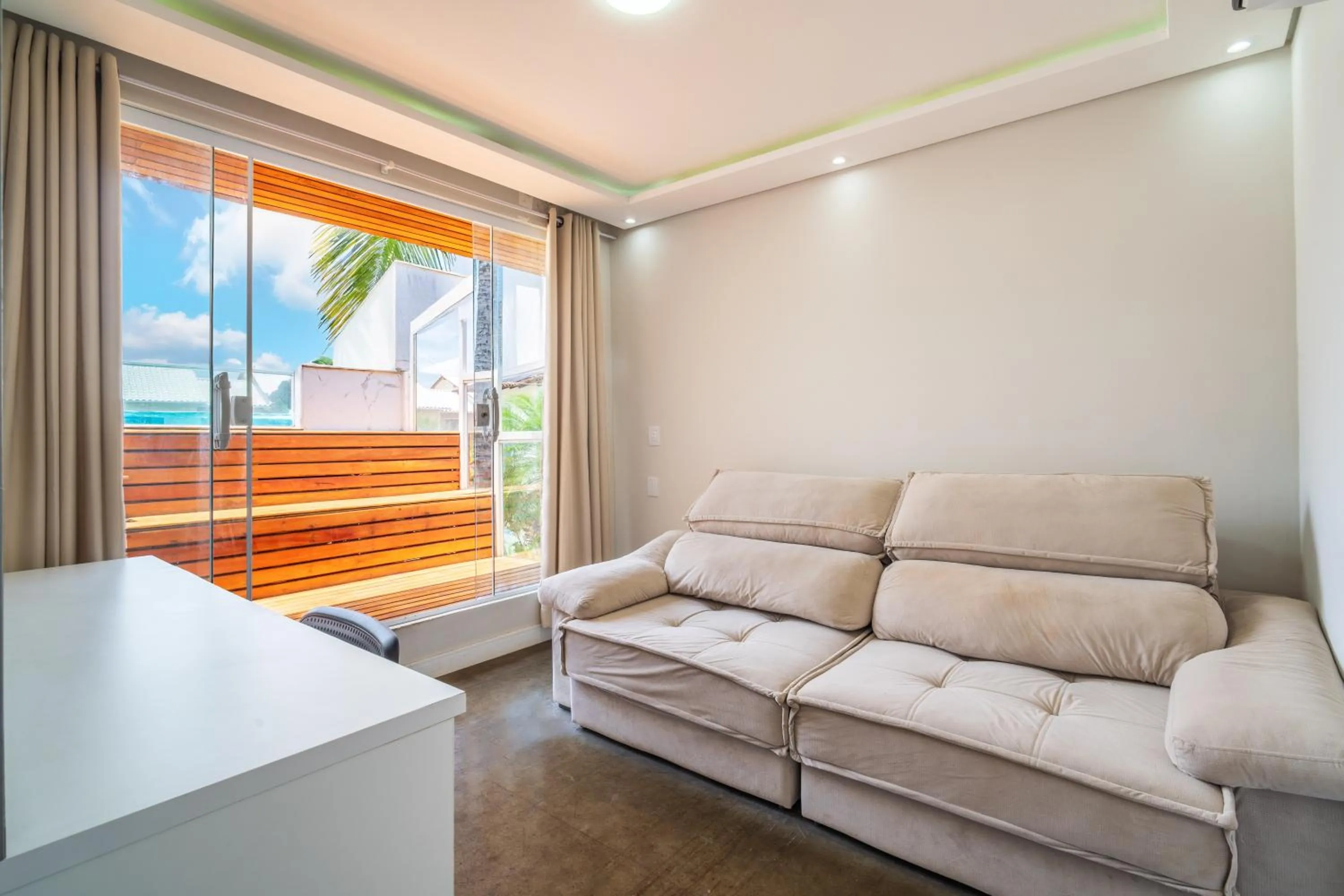 Seating area in Pousada Villa del Sol