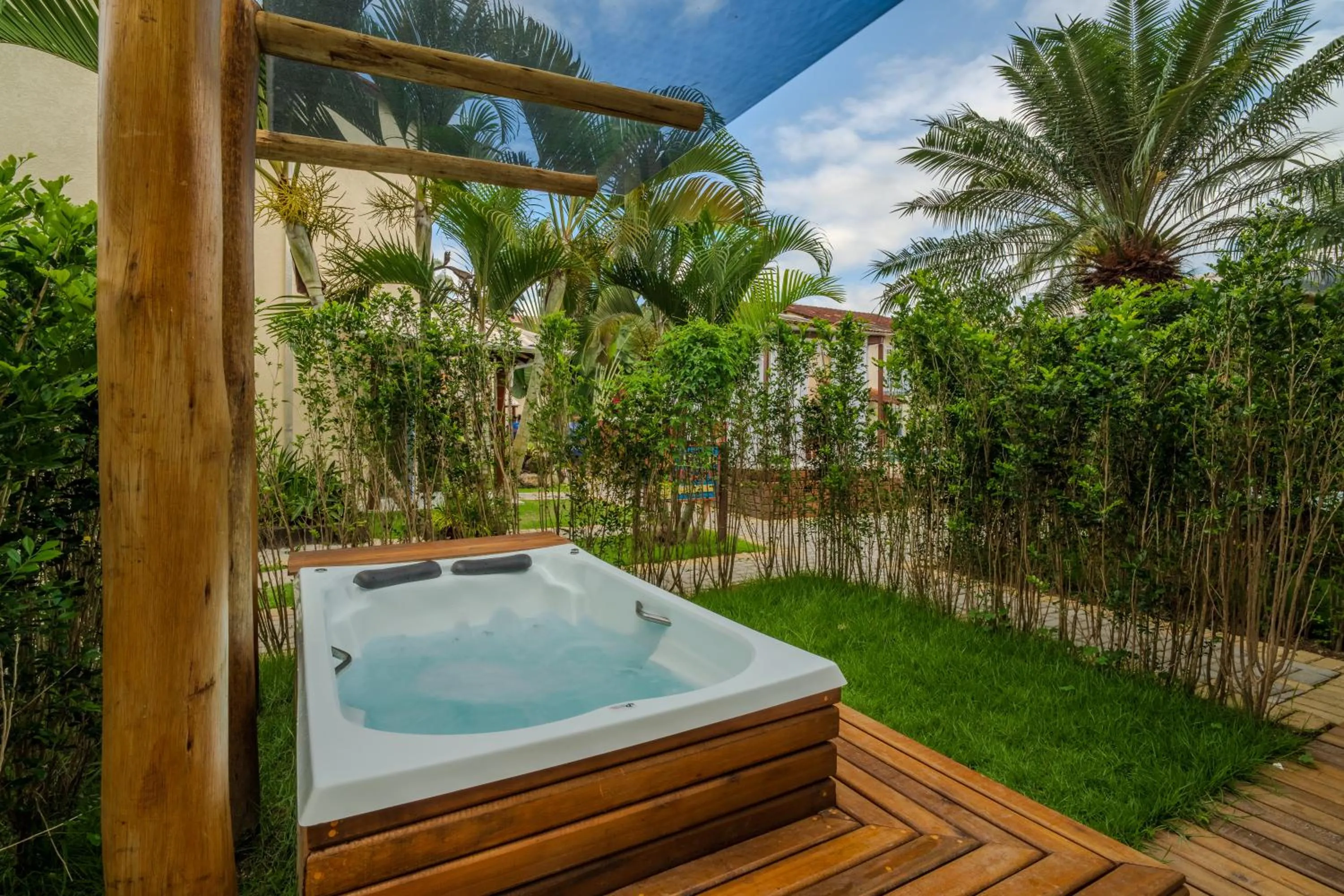 Pool view in Pousada Villa del Sol