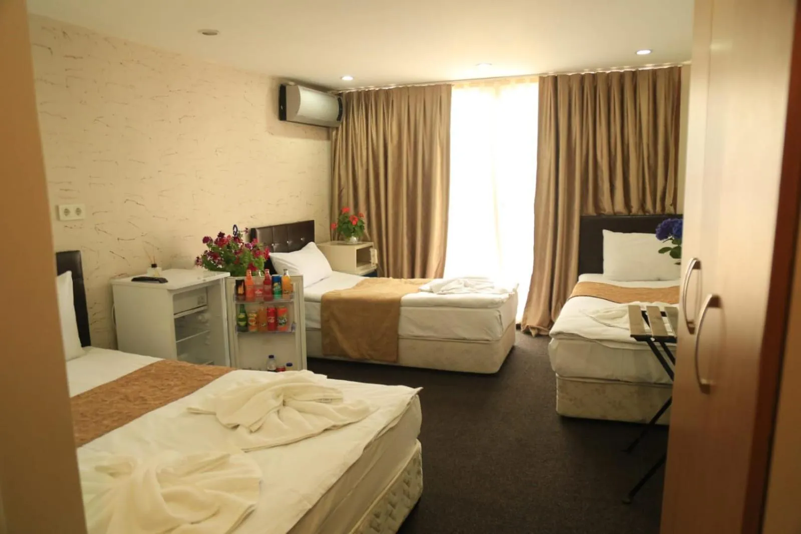 Bed in holiday family apart