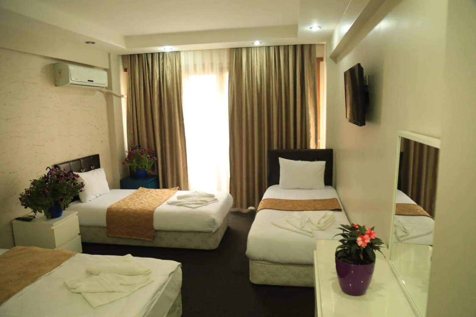 Bed in holiday family apart