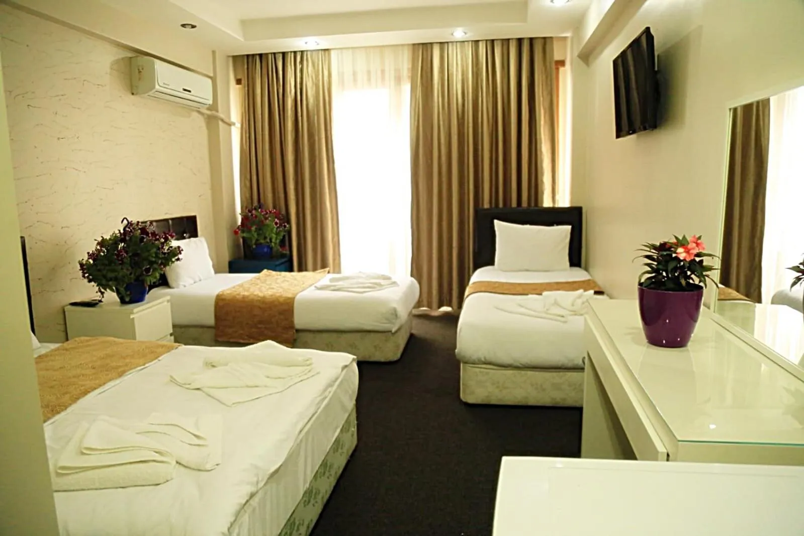 Bed in holiday family apart