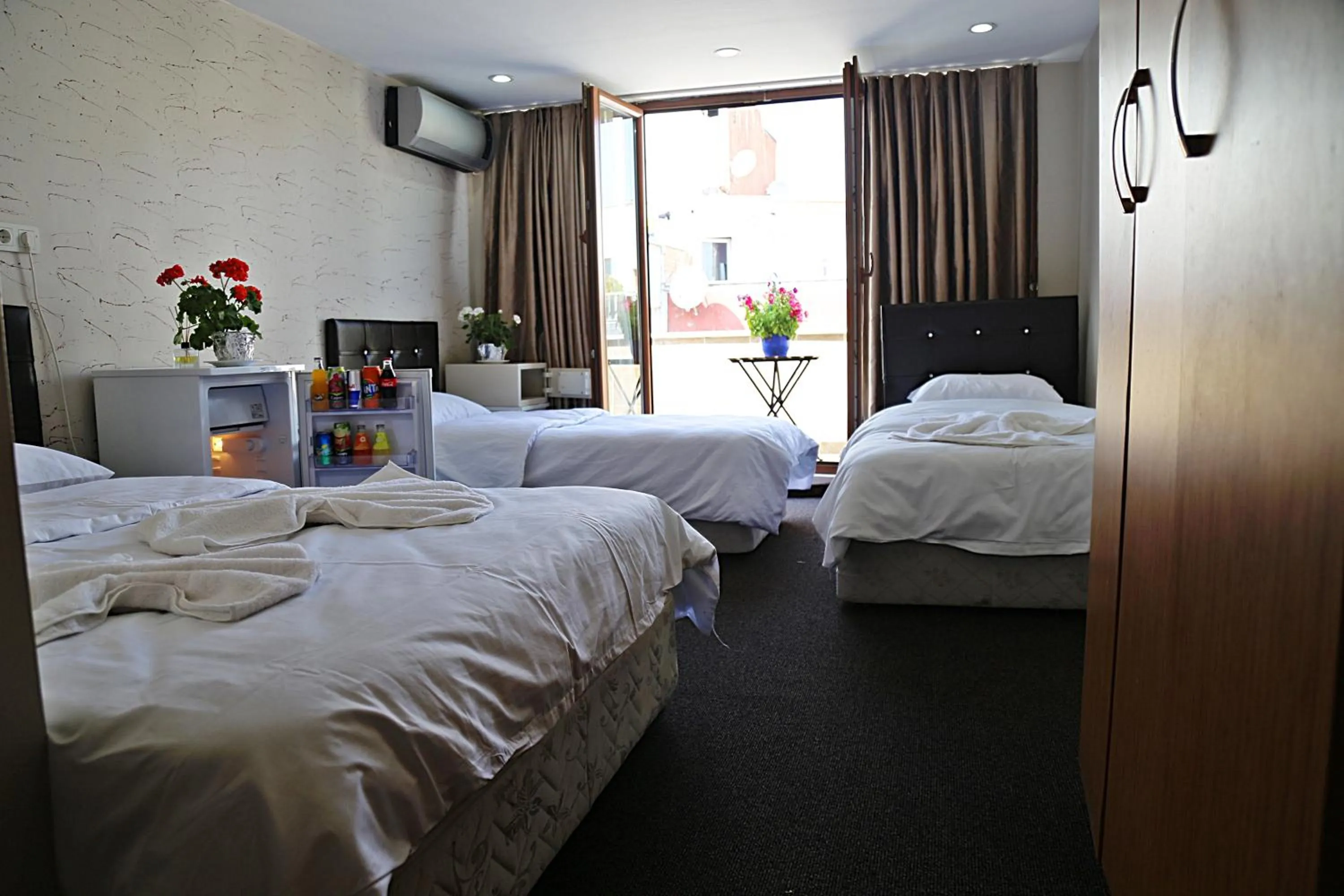 Bed in holiday family apart