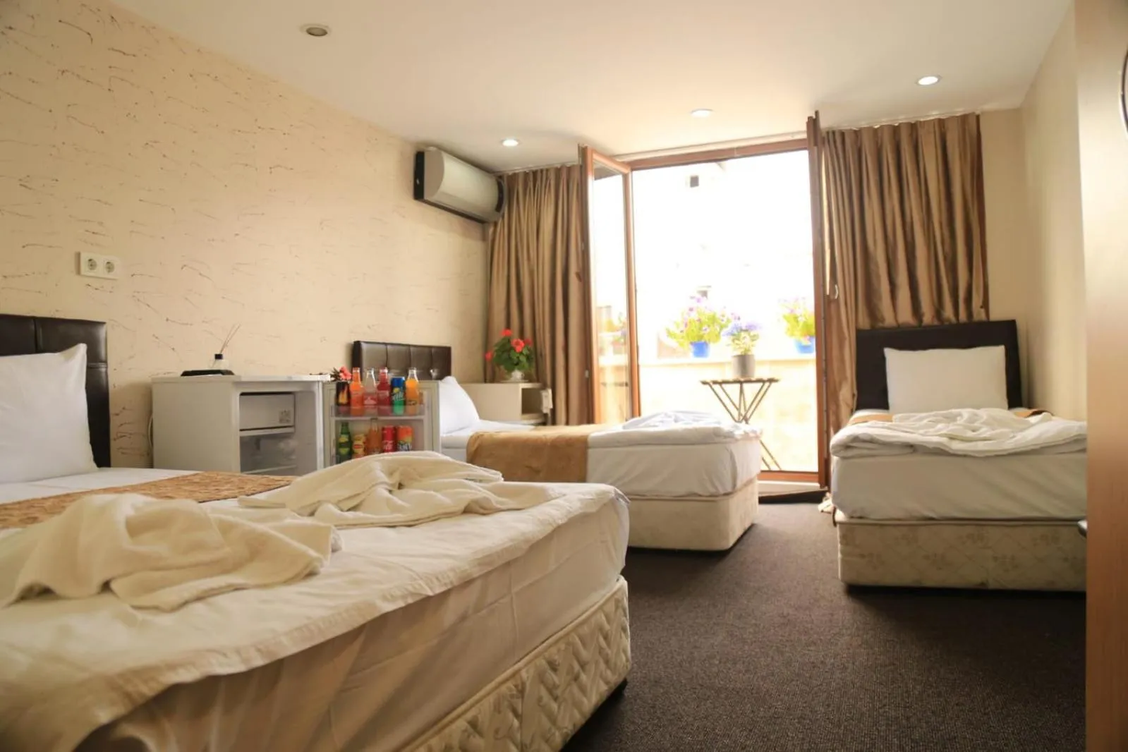 Bed in holiday family apart