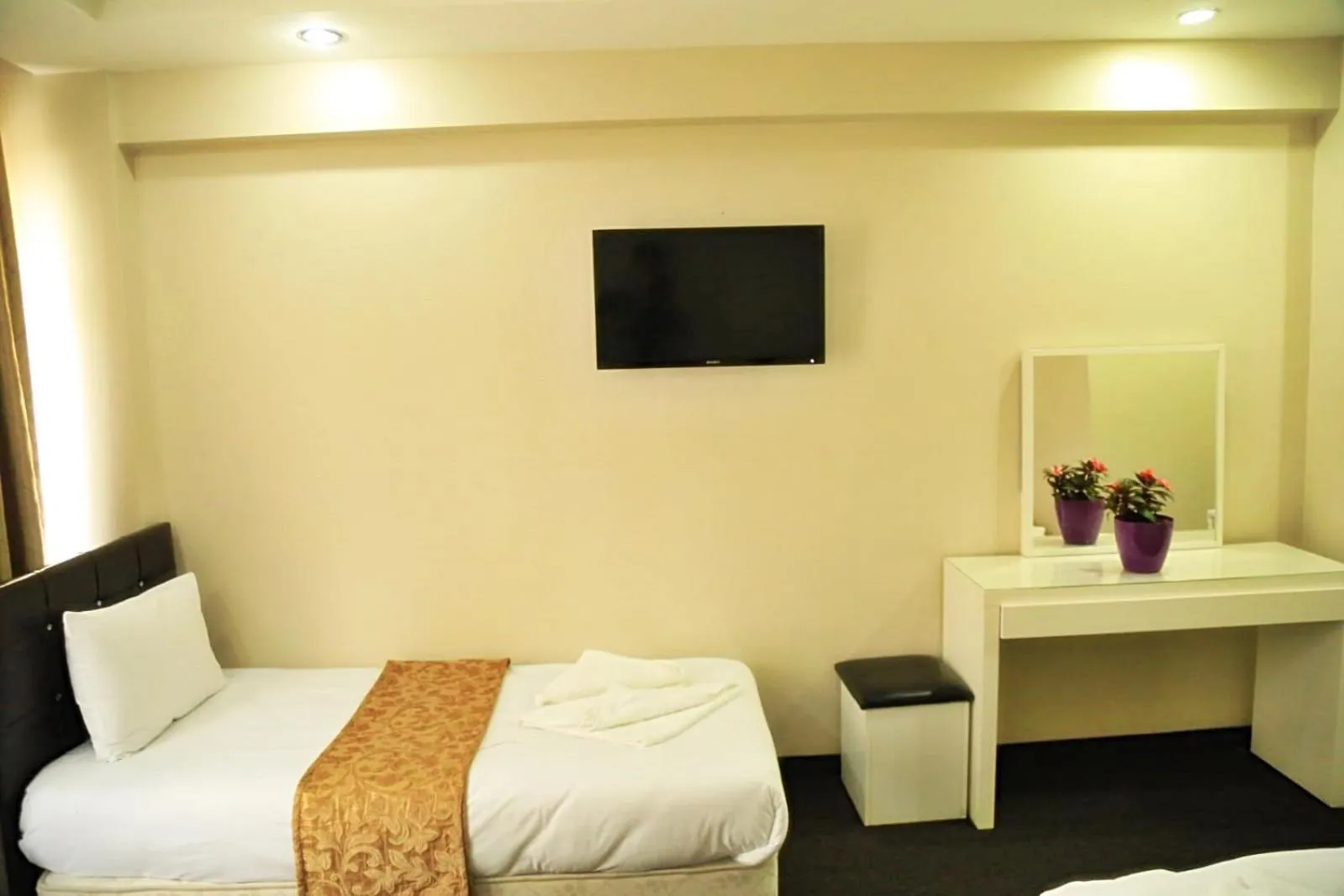 Bed in holiday family apart