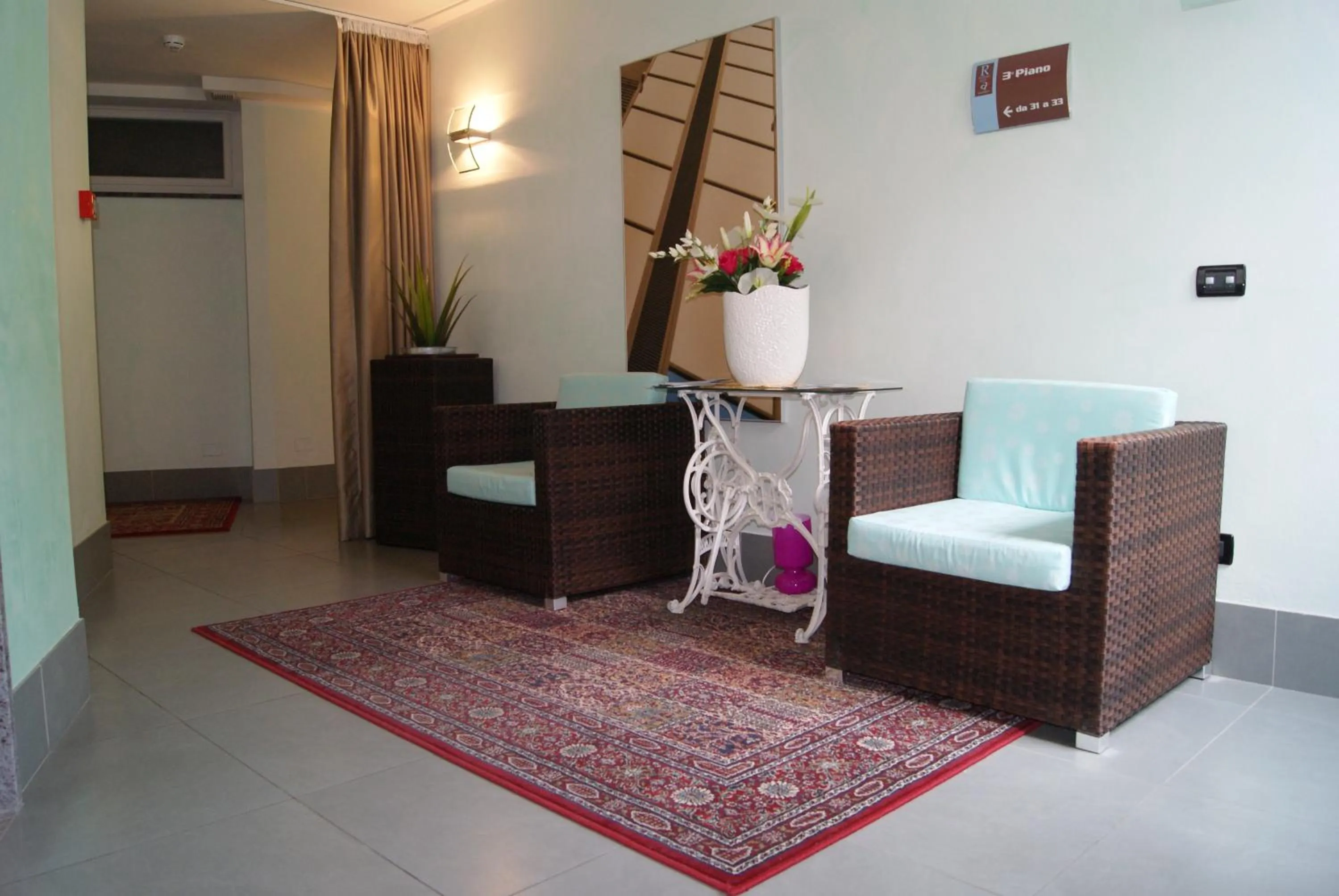 Decorative detail in Residence Aprilia