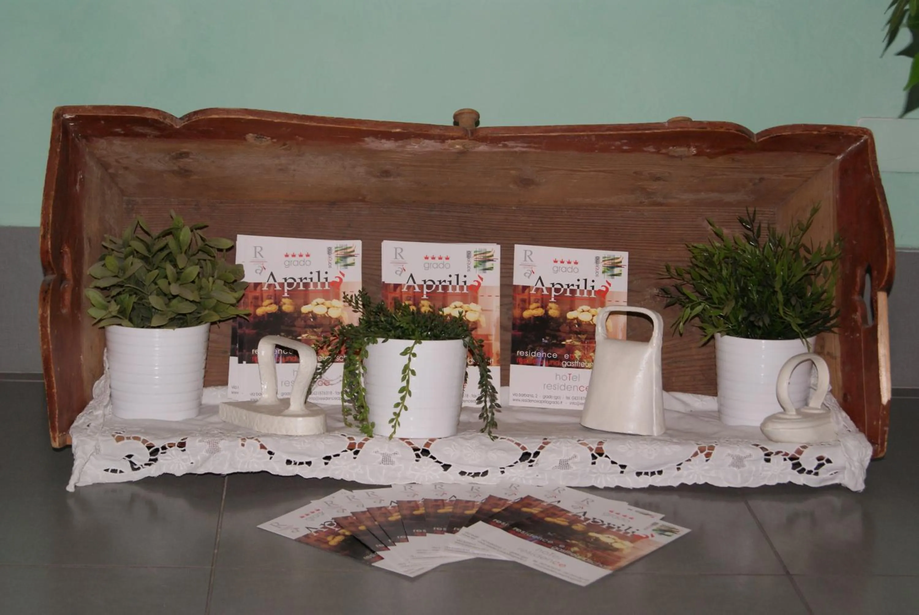 Decorative detail in Residence Aprilia