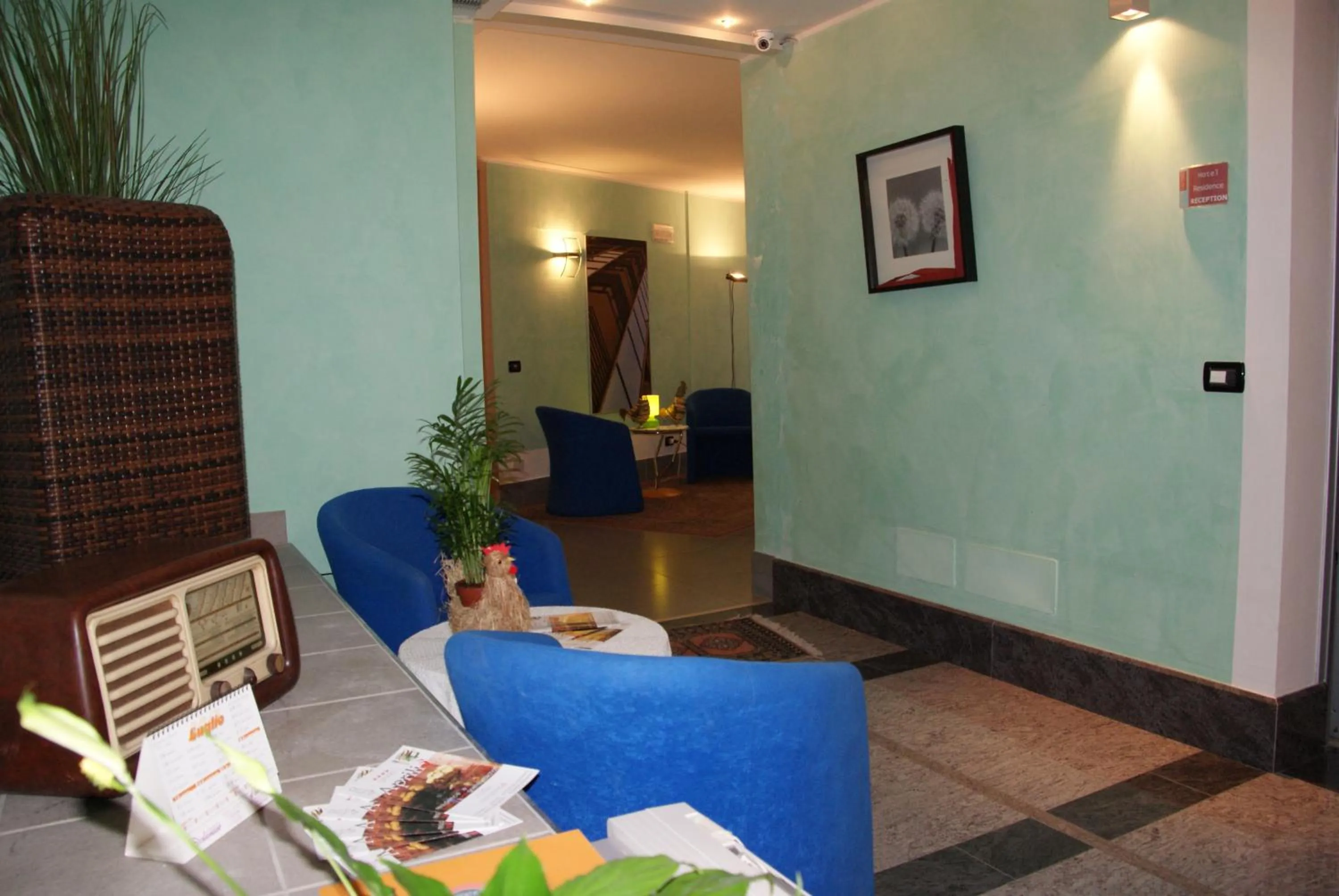 Lobby or reception in Residence Aprilia