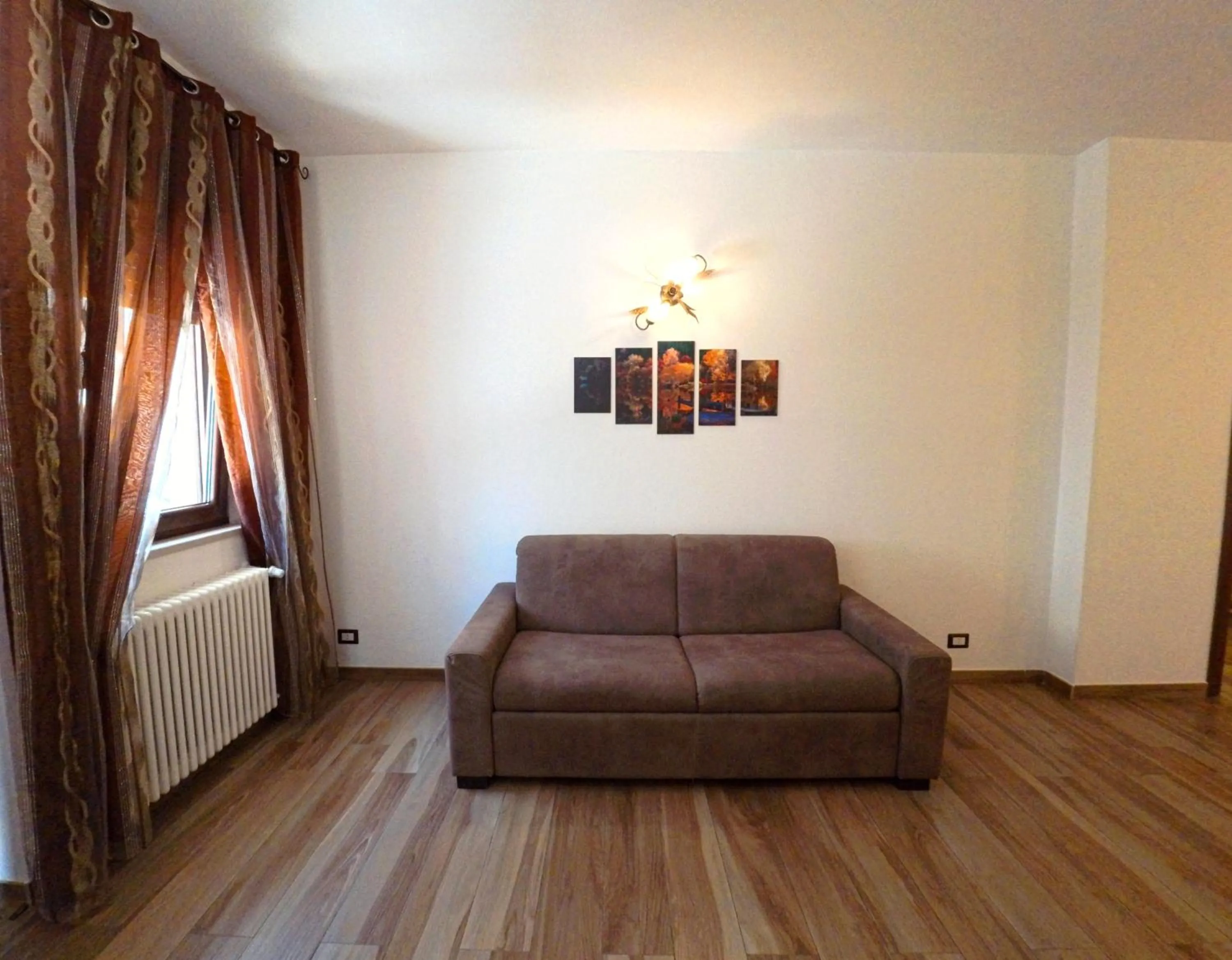 Bed in Sunset Bed and Breakfast