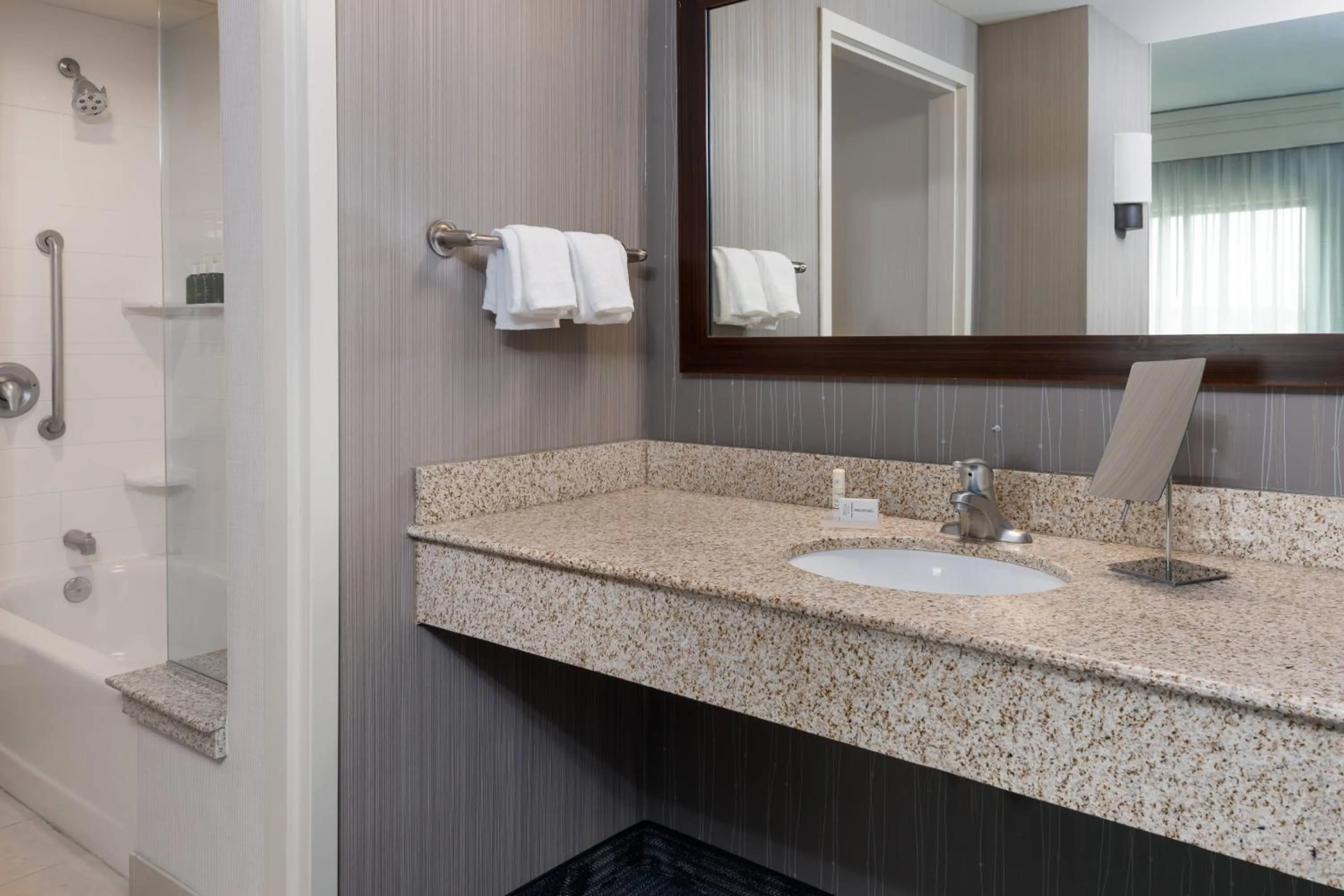 Bathroom in Courtyard by Marriott Buffalo Airport
