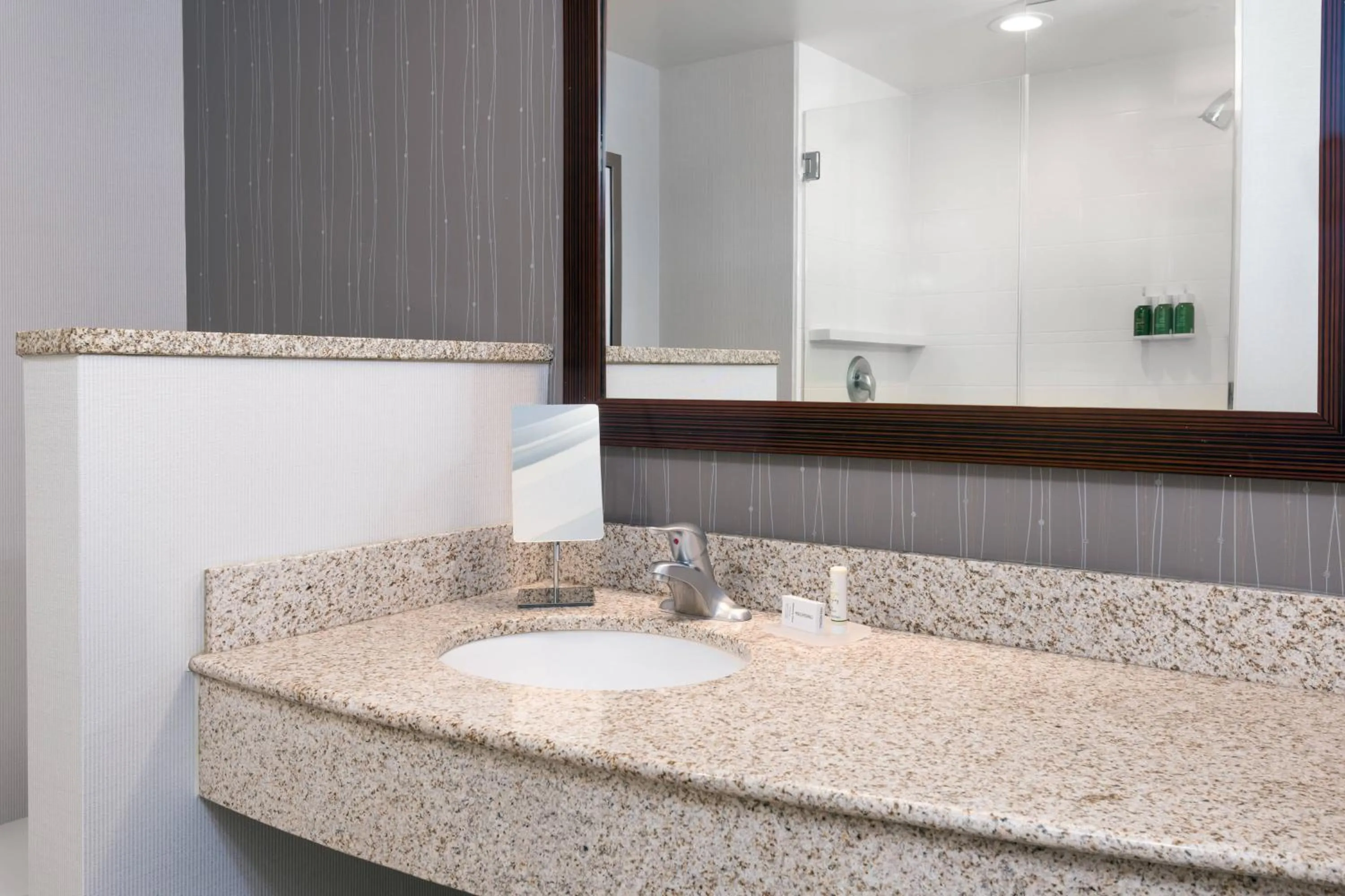 Bathroom in Courtyard by Marriott Buffalo Airport