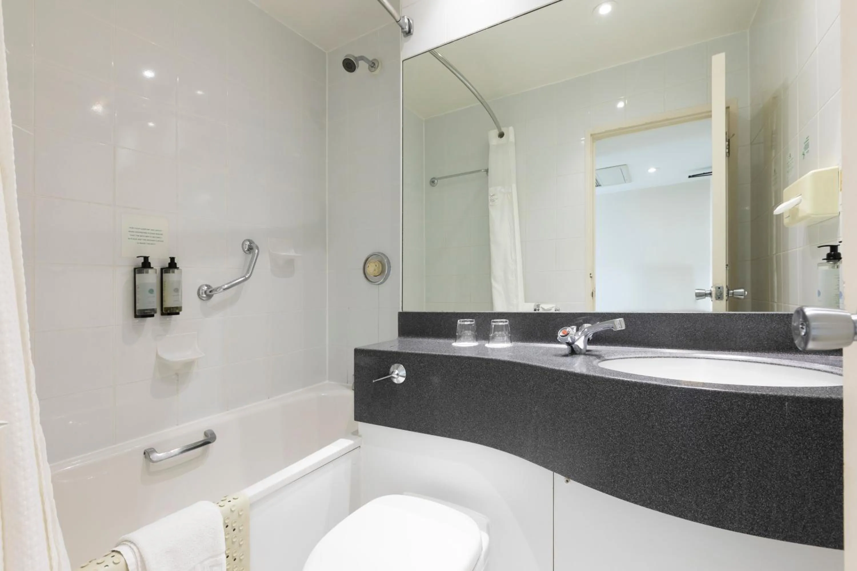 Bathroom in Holiday Inn Cardiff City Centre by IHG