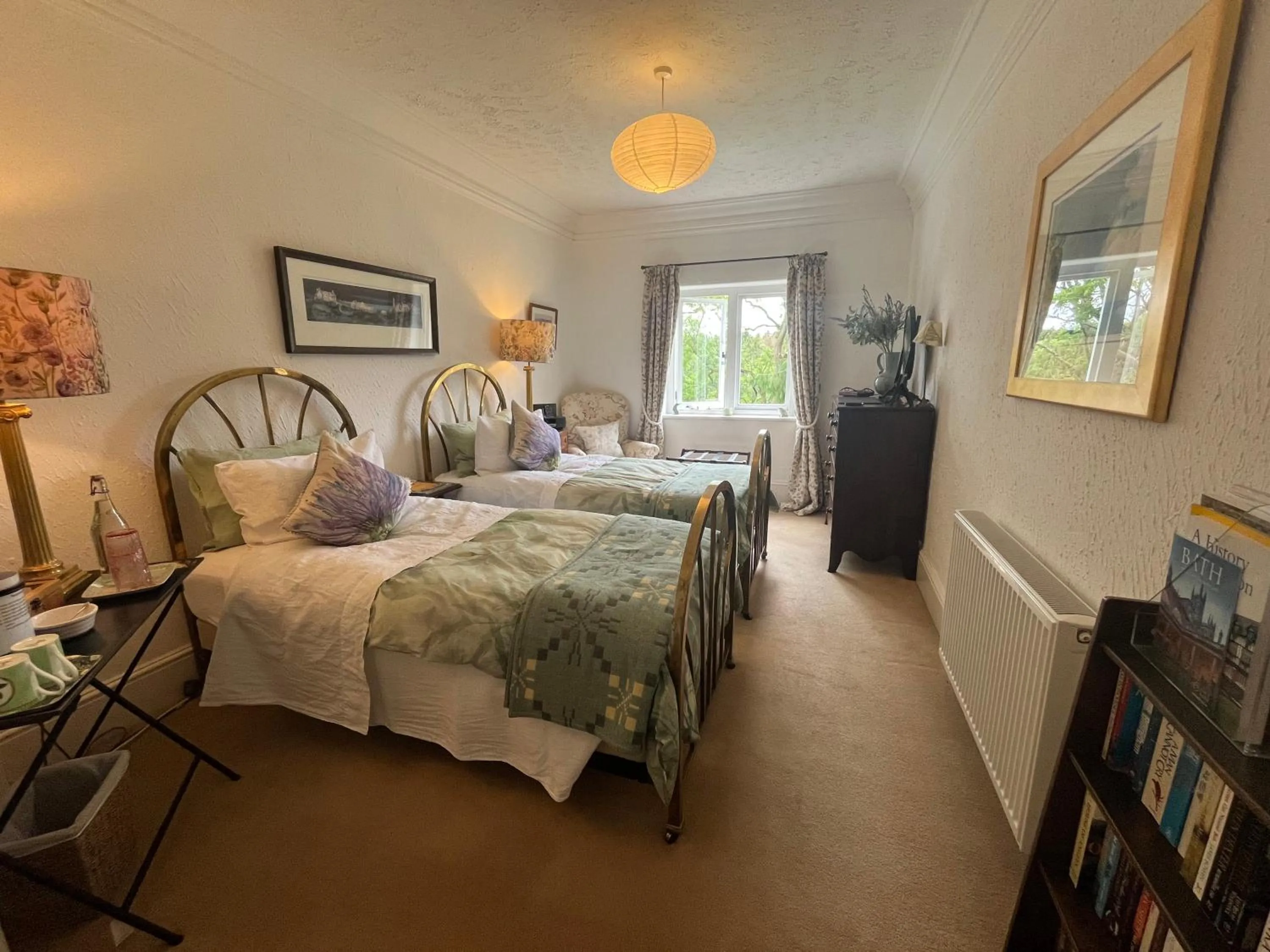 Bedroom, Bed in Coombe Lodge Farm House