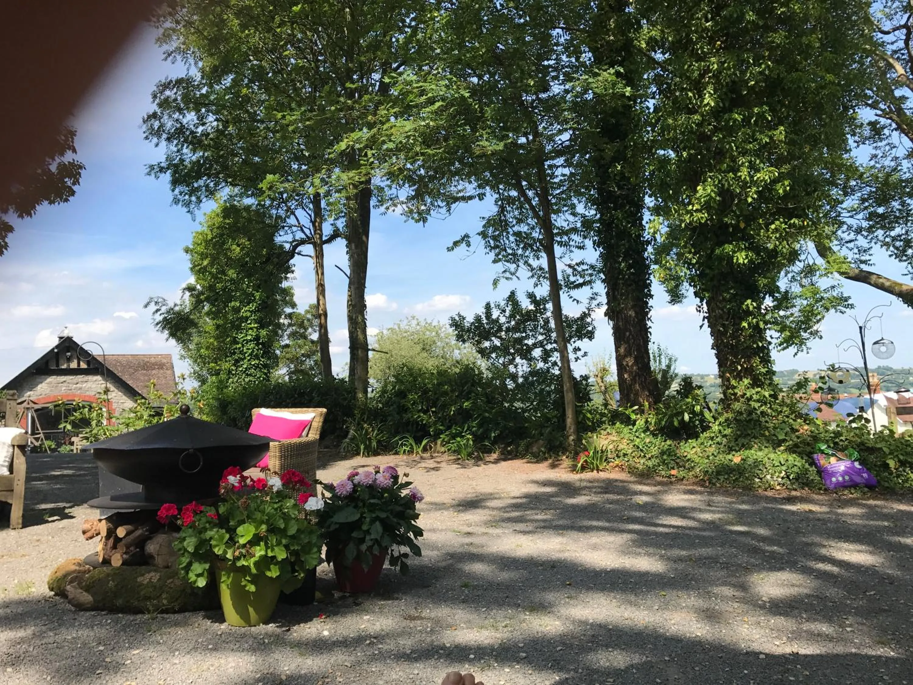 Garden in Coombe Lodge Farm House