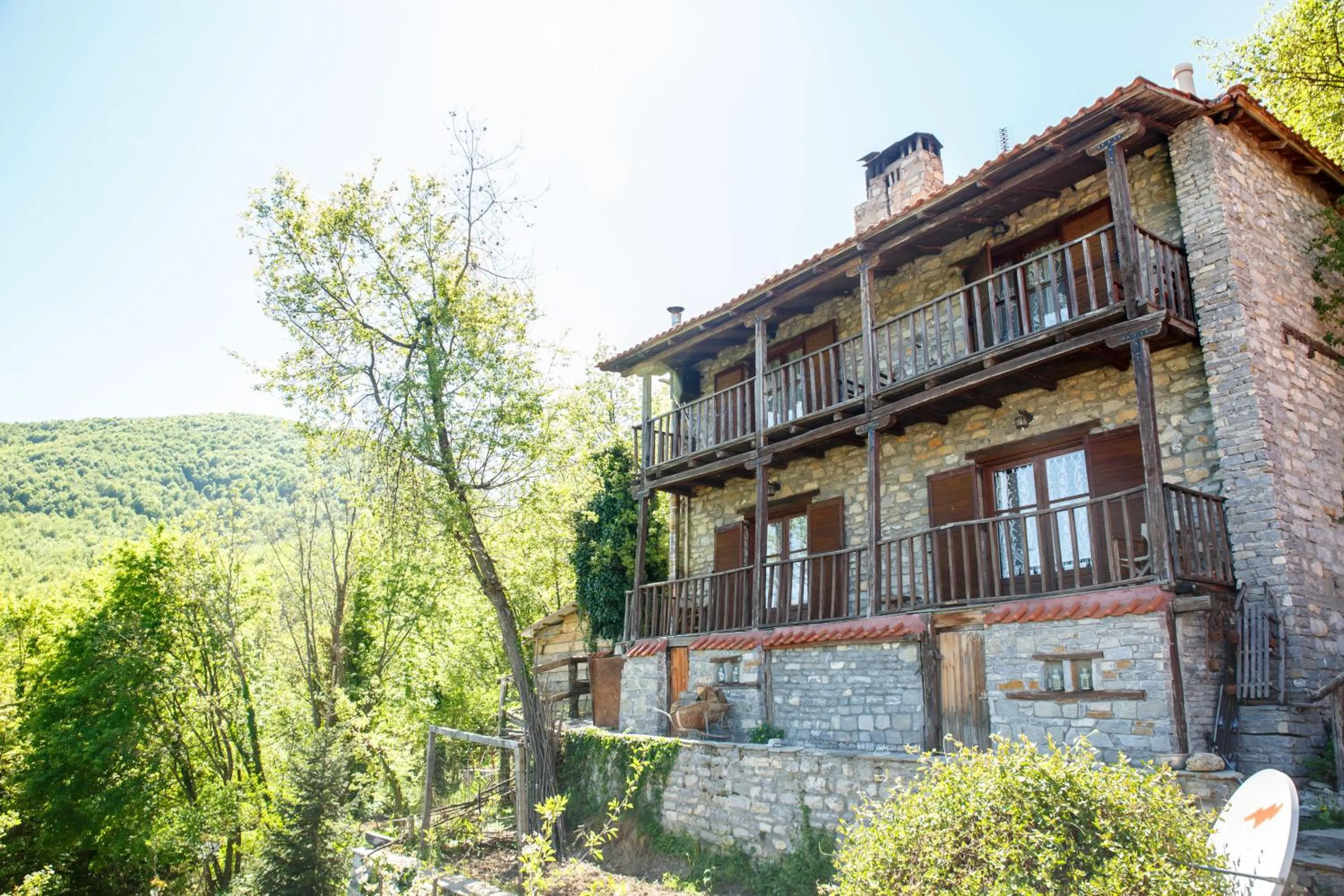 Bird's eye view in Arxontiko Agonari