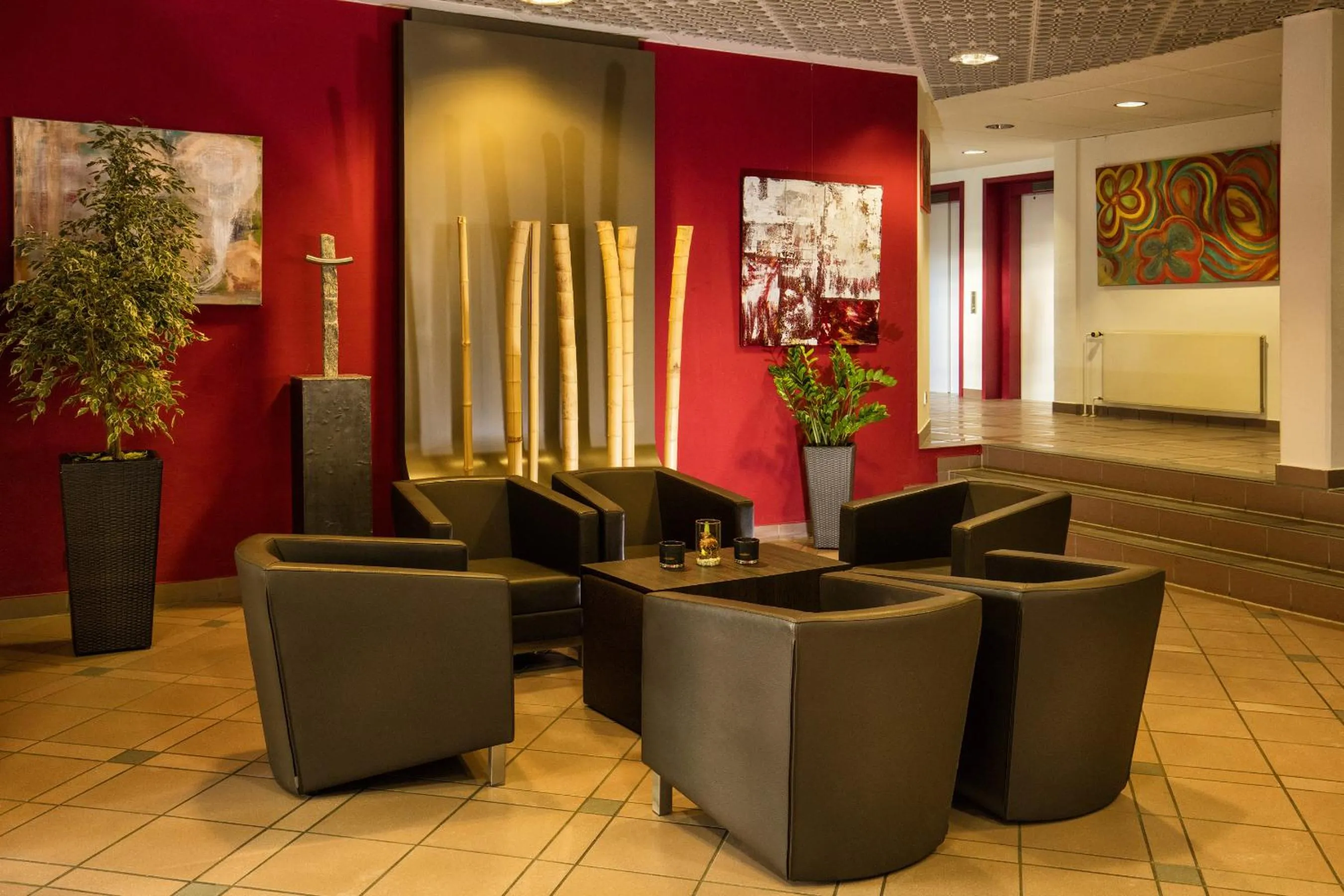 Lobby or reception in DOBLERGREEN Hotel Stuttgart-Gerlingen
