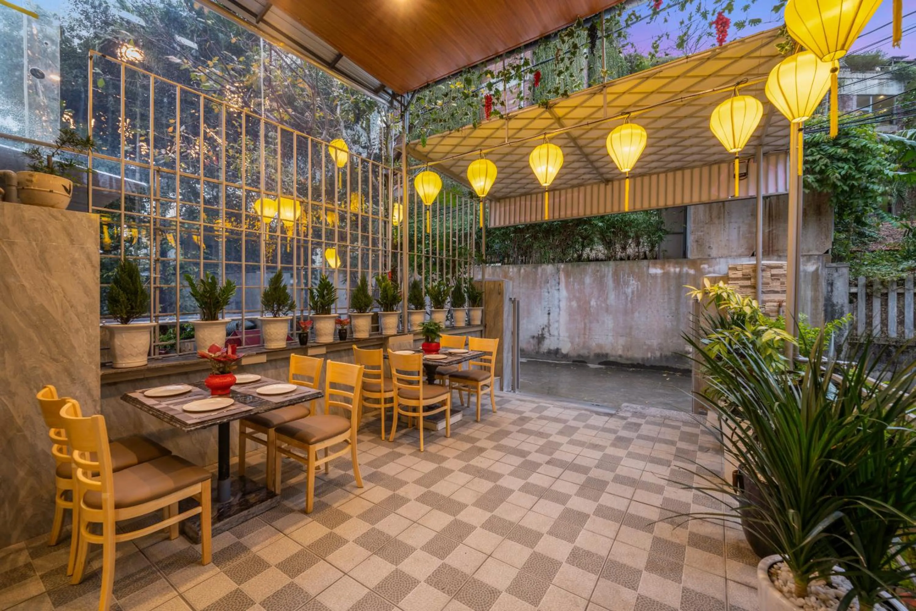 Patio in Bo Bo Homestay Hoi An