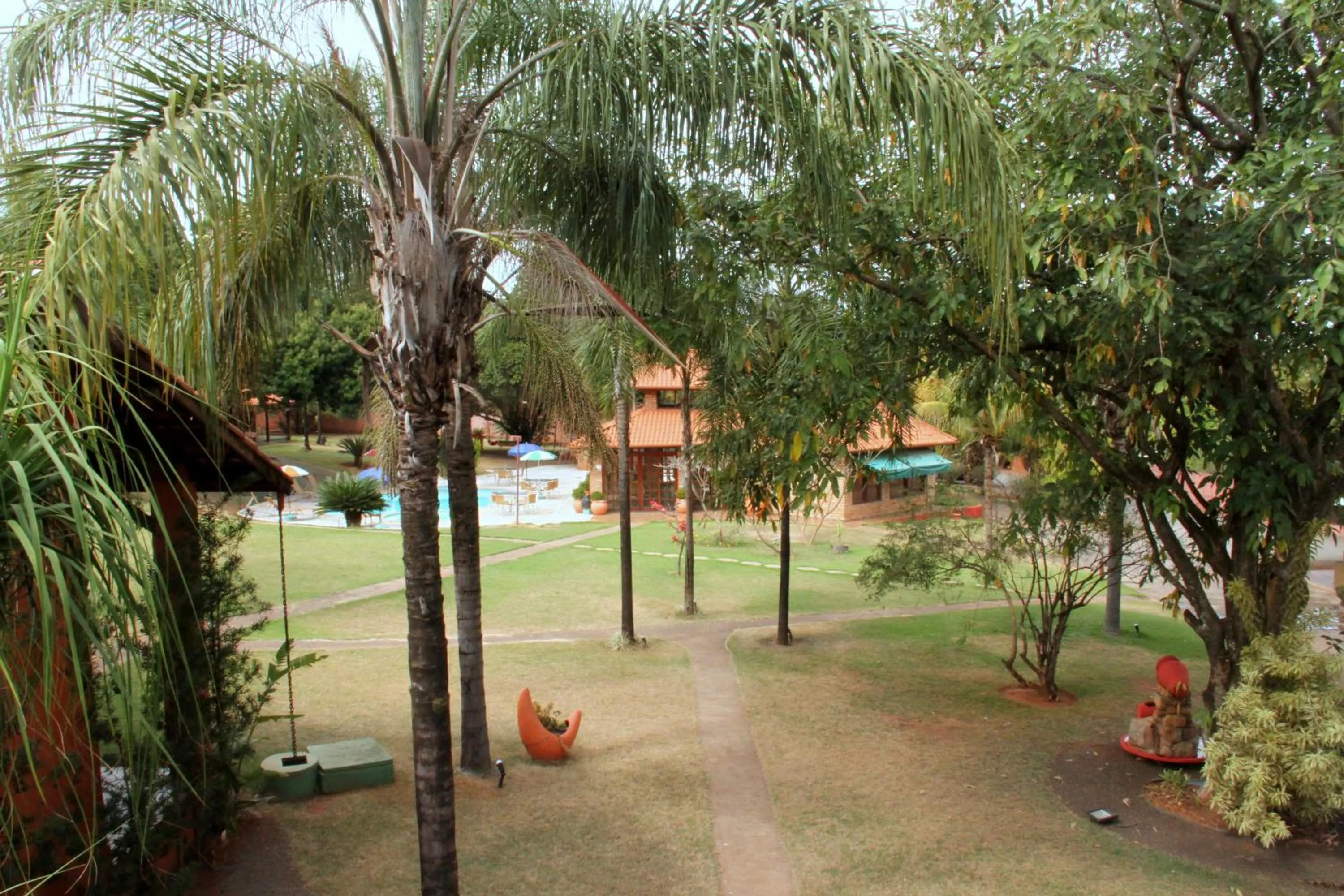 Garden in Pousada Beco da Lua