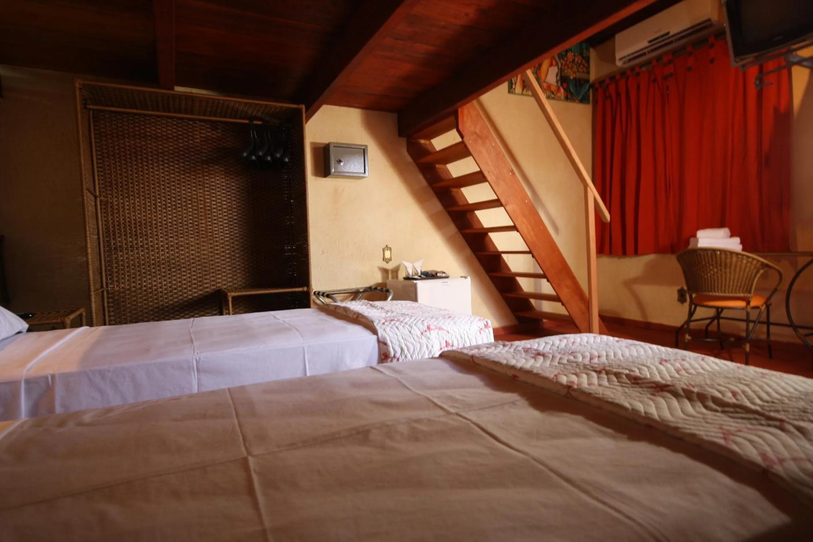 Decorative detail, Bed in Pousada Beco da Lua