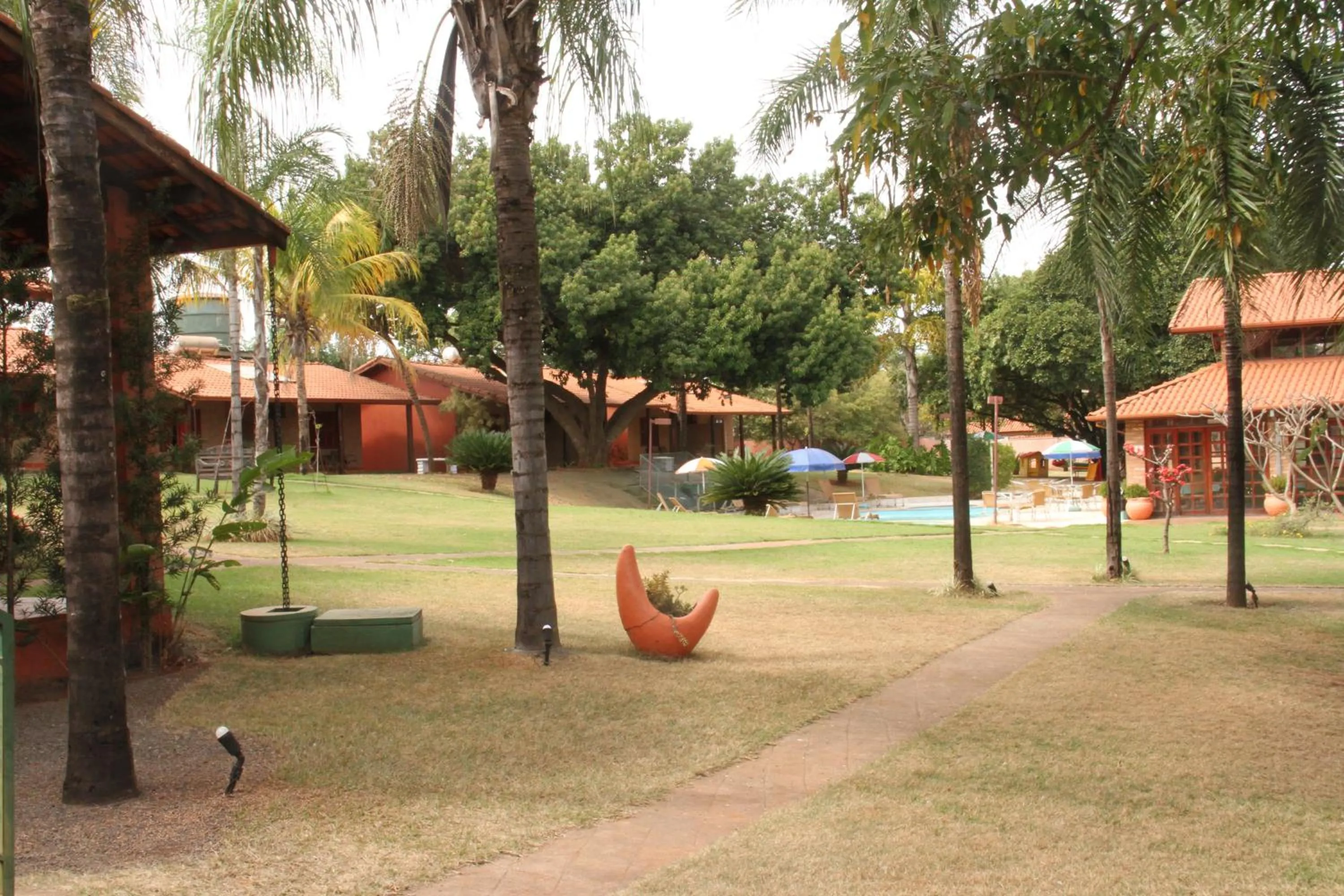 Garden in Pousada Beco da Lua