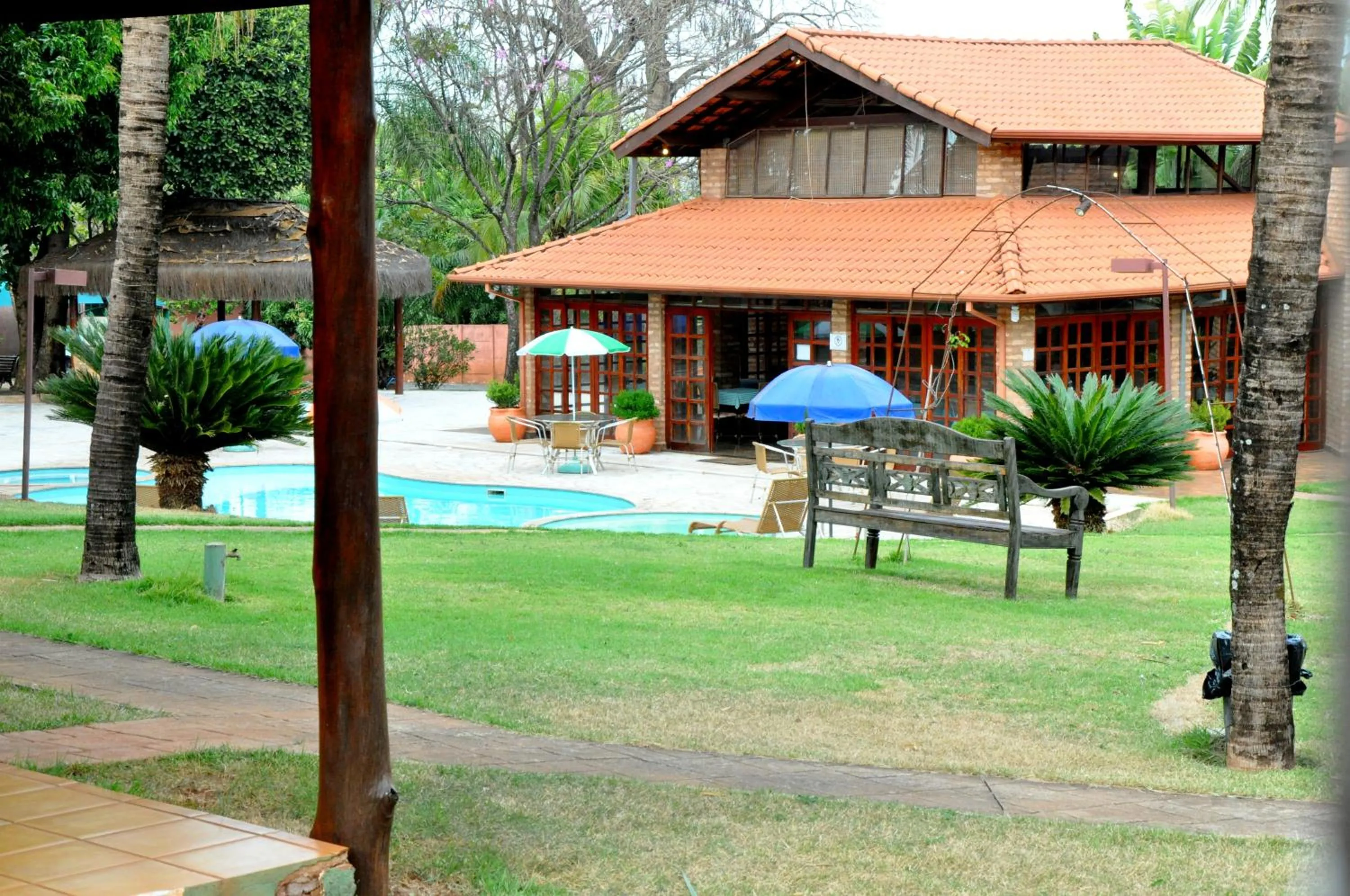 Garden in Pousada Beco da Lua