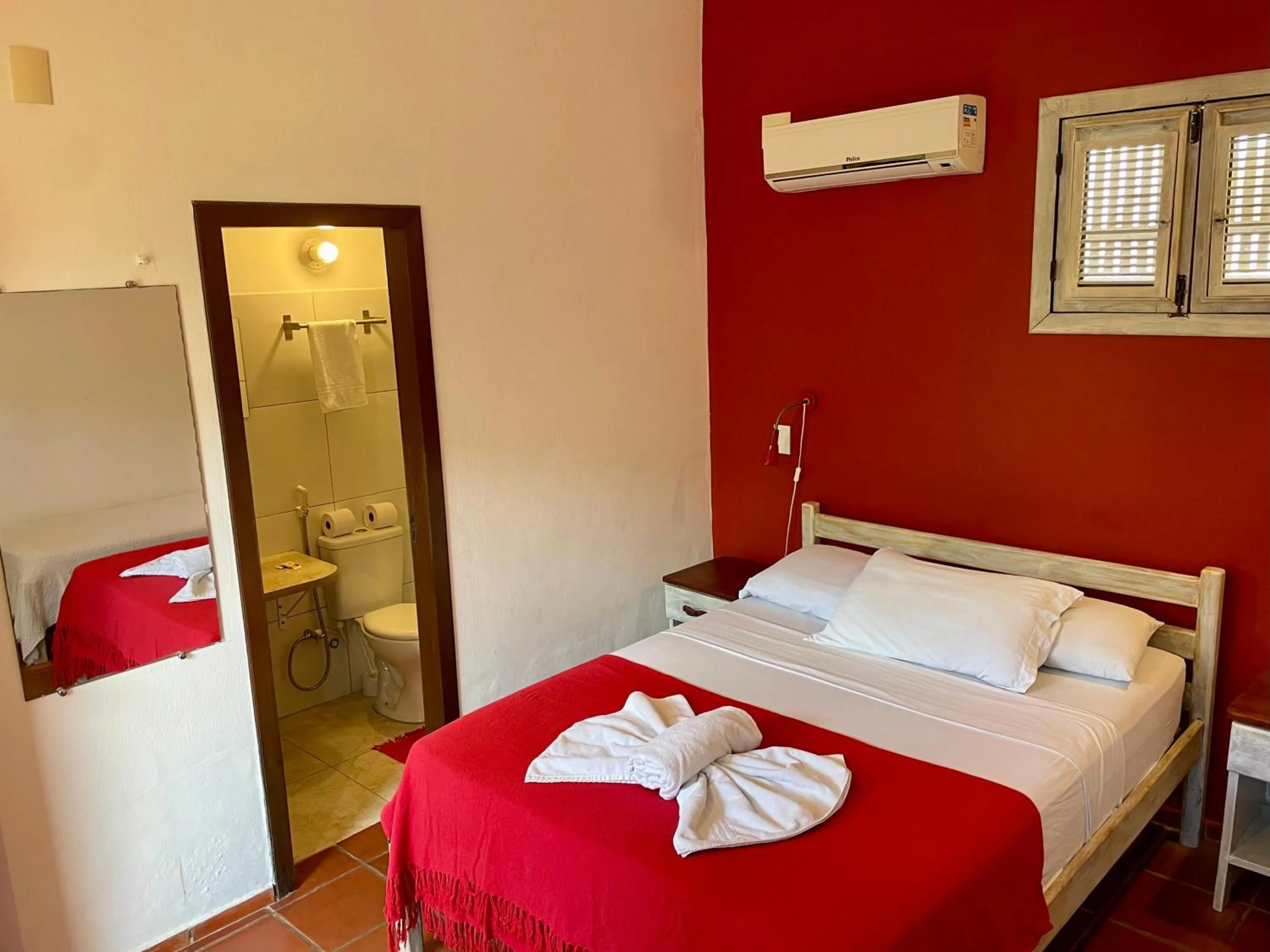 Triple Room with Balcony in Pousada Atlantis