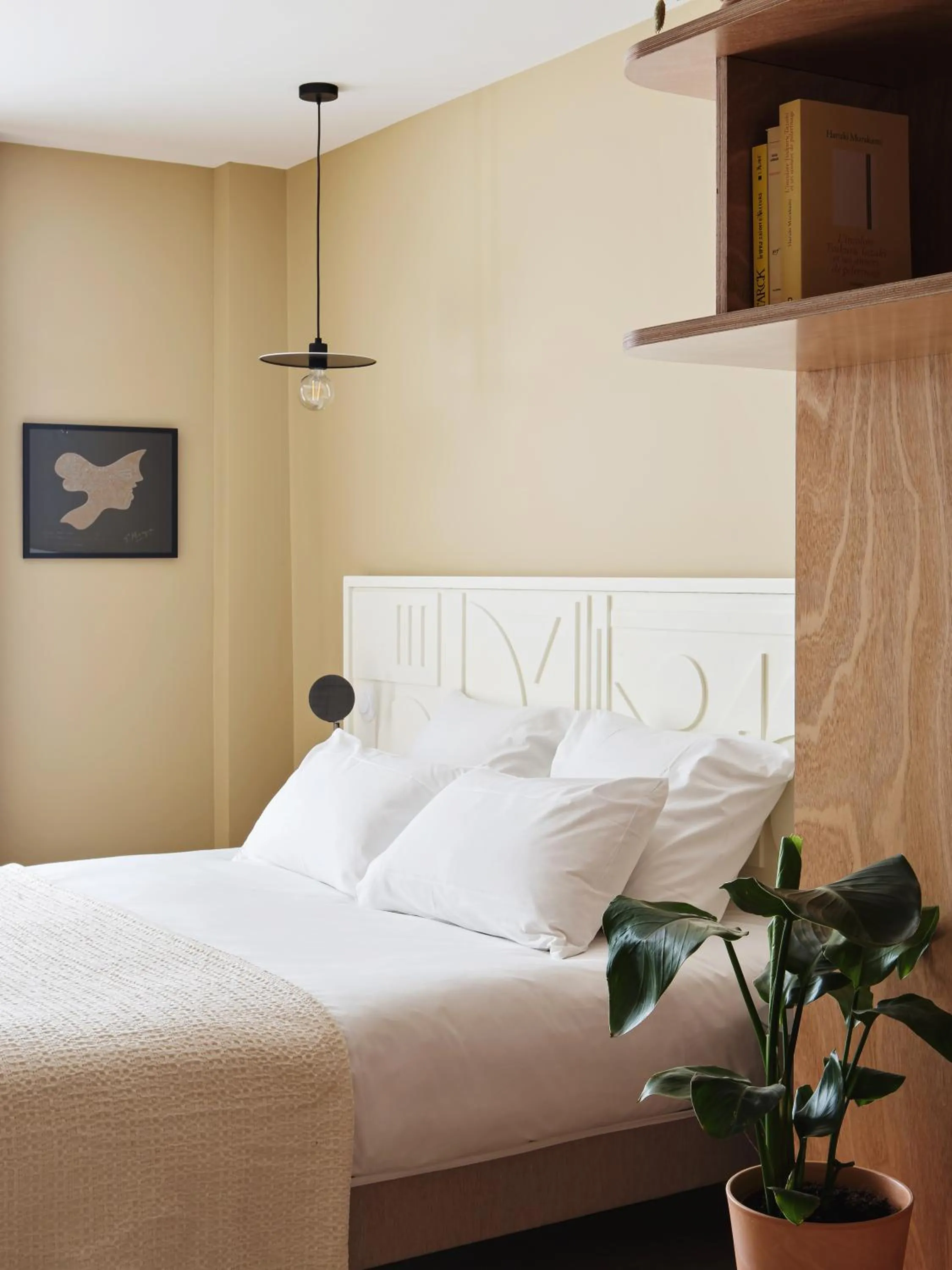 Bed in Hotel Orphée - Orso Hotels