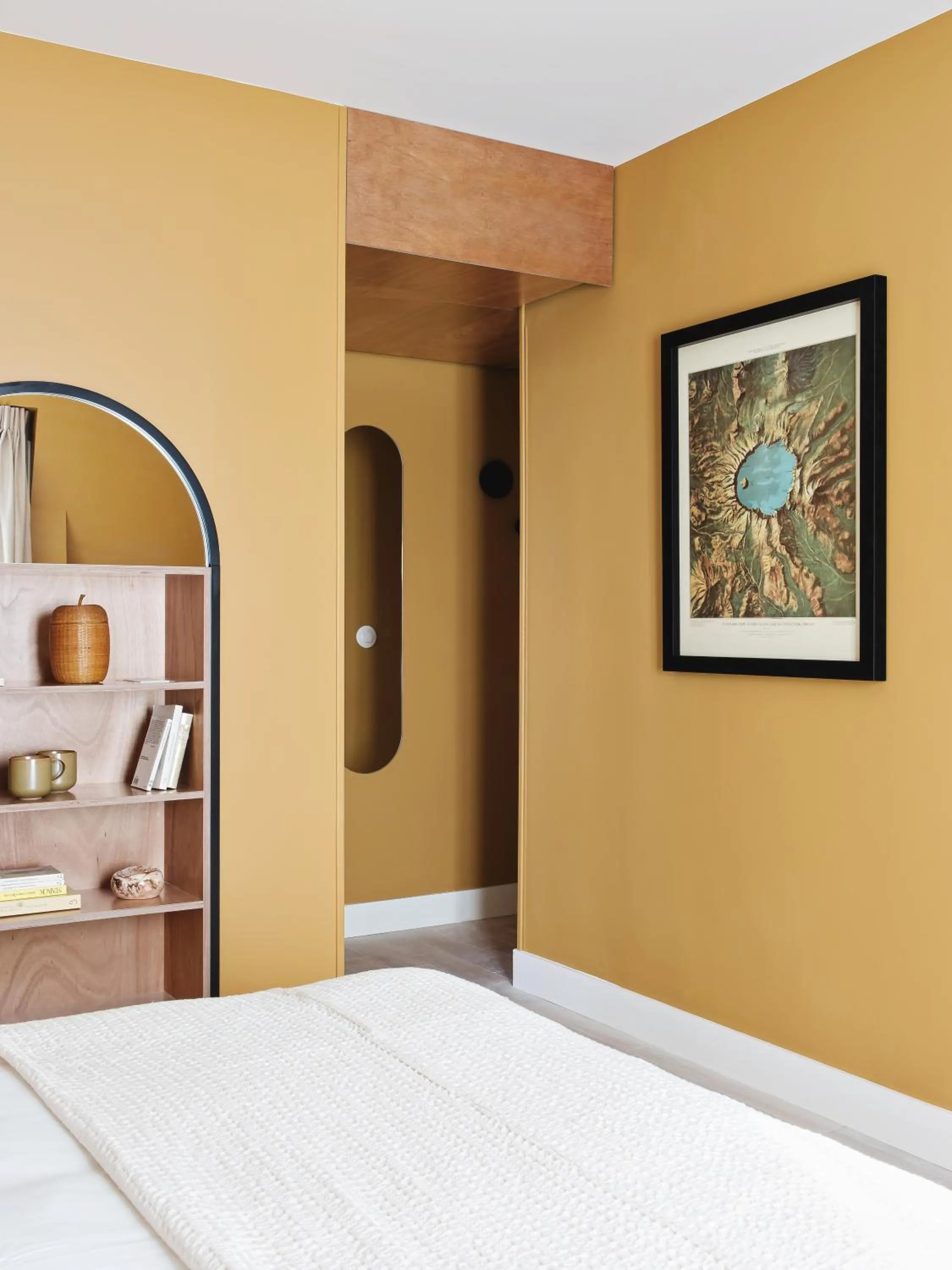 Decorative detail, Bed in Hotel Orphée - Orso Hotels