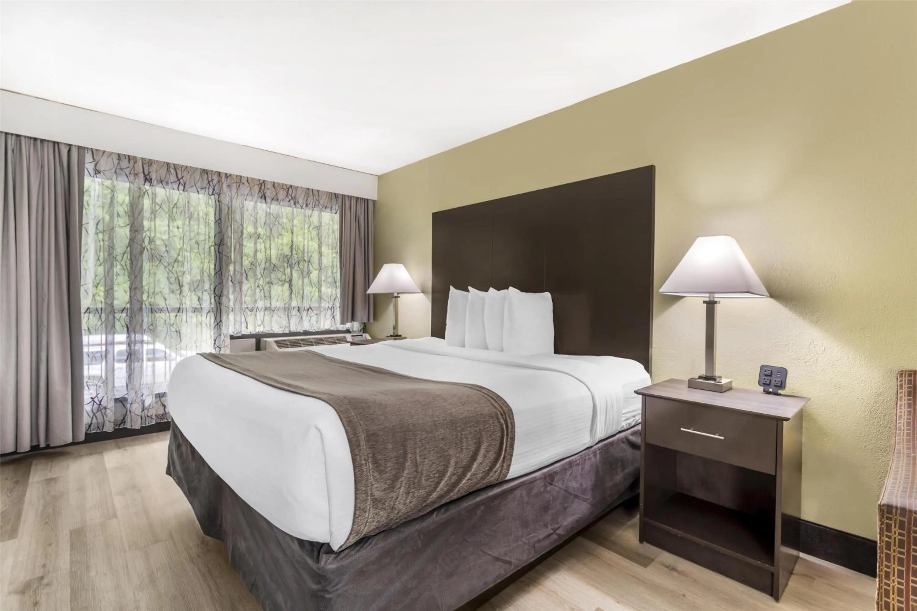 Bedroom, Bed in Best Western Asheville-Blue Ridge Parkway