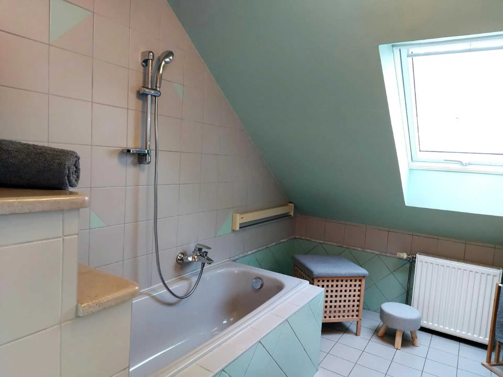 Bathroom in A Mecsek Gyöngye Apartmanhaz
