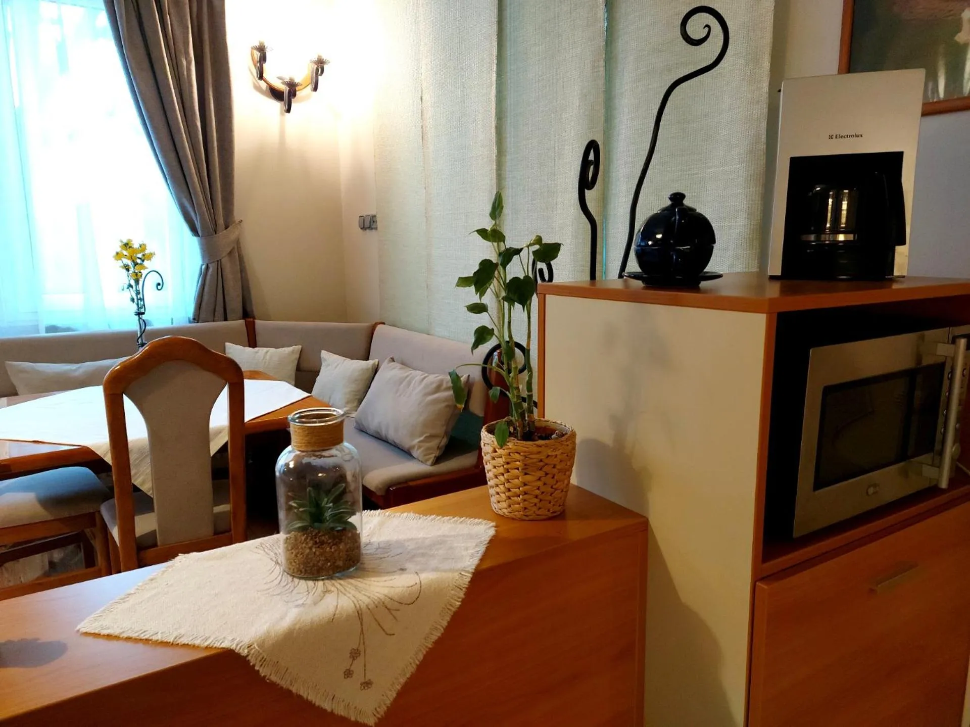 Seating area in A Mecsek Gyöngye Apartmanhaz